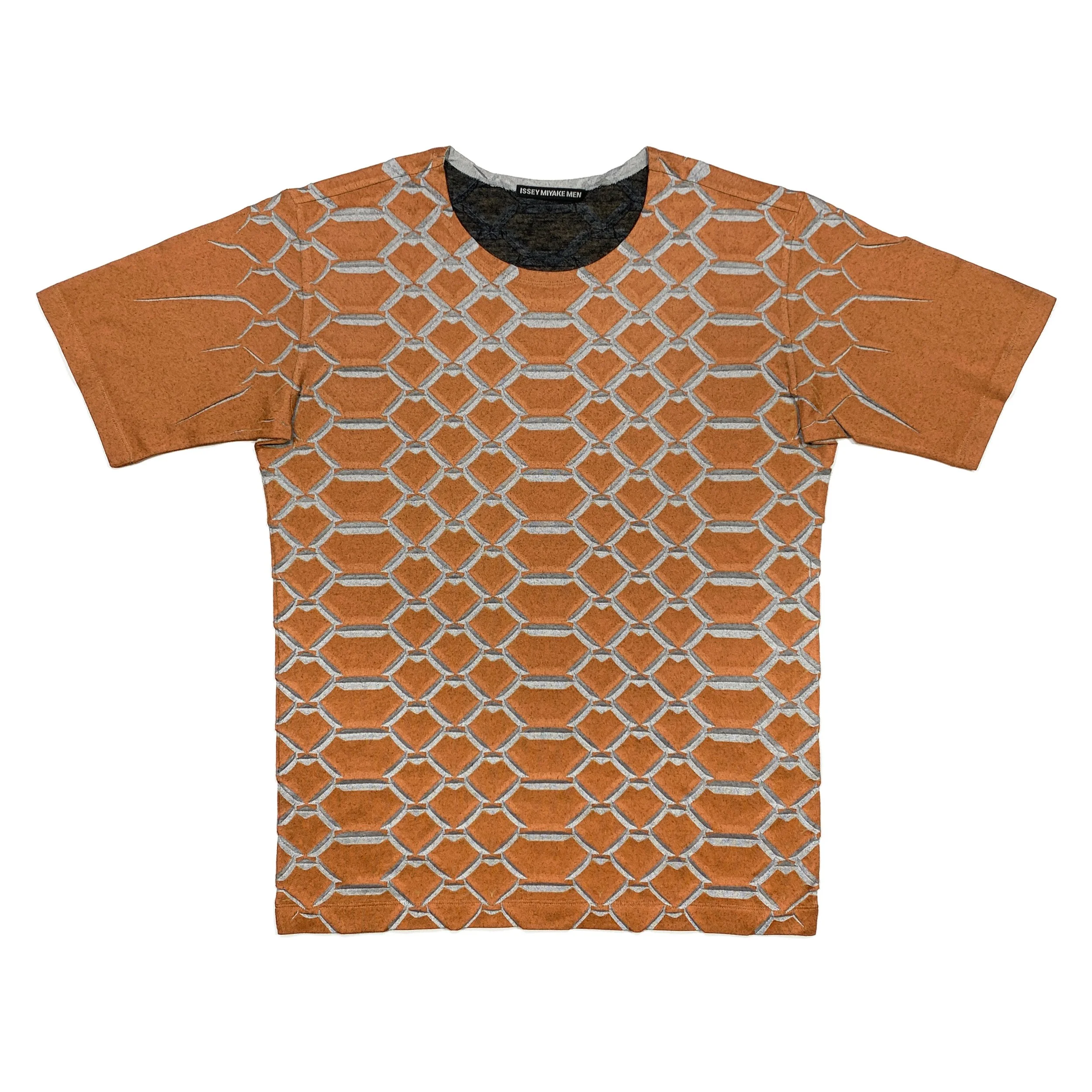 Issey M Snakeskin Pleat Print Tee Org.jpg