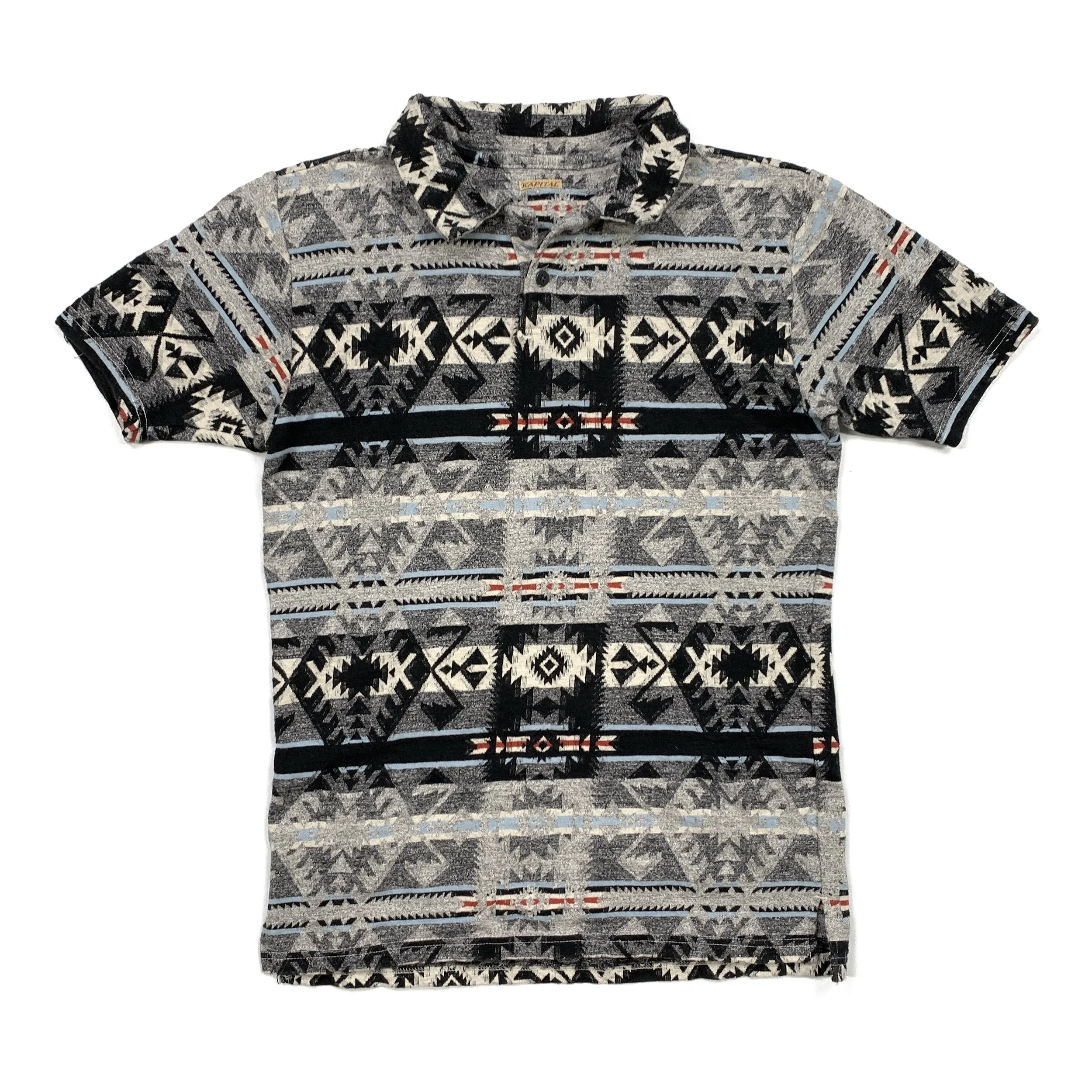 Kapital Aztec Knit Polo.jpg