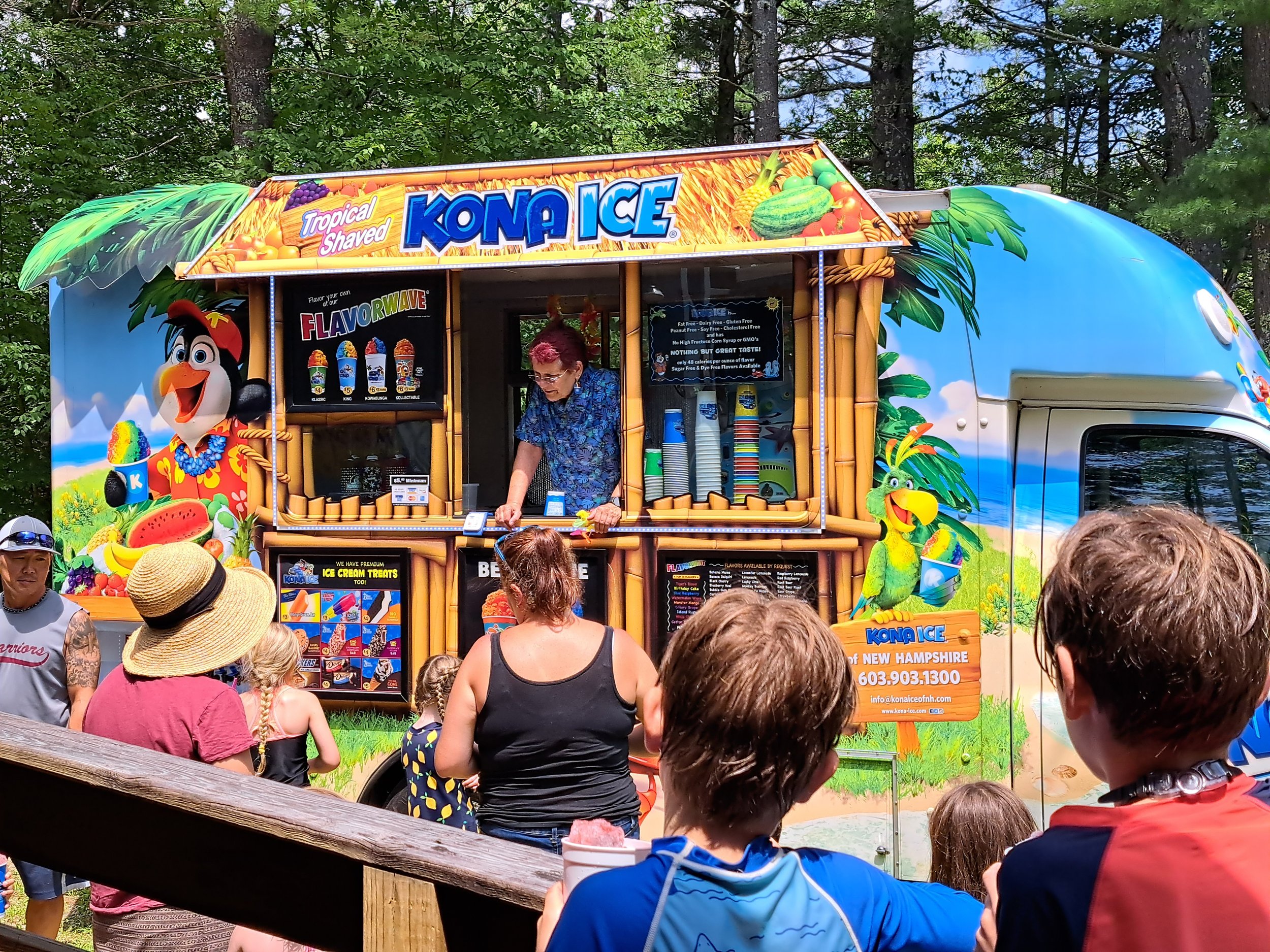 Visit from the Kona Ice Truck!