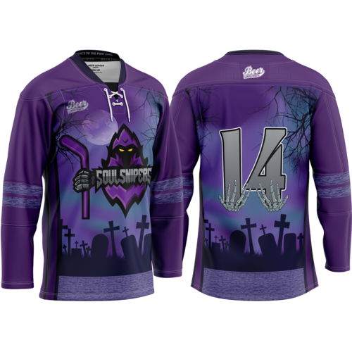 Beer League Beauties Sublimated Hockey Jersey — BEER LEAGUE SPORTS
