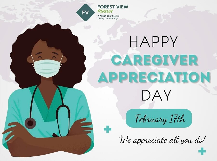 Happy #CaregiverAppreciationDay to all of our caregivers who work to make sure all of the residents at Forest View Manor are well taken care of! We appreciate you today (and every day!) 🌟
.
.
.
#assistedliving #seniorliving