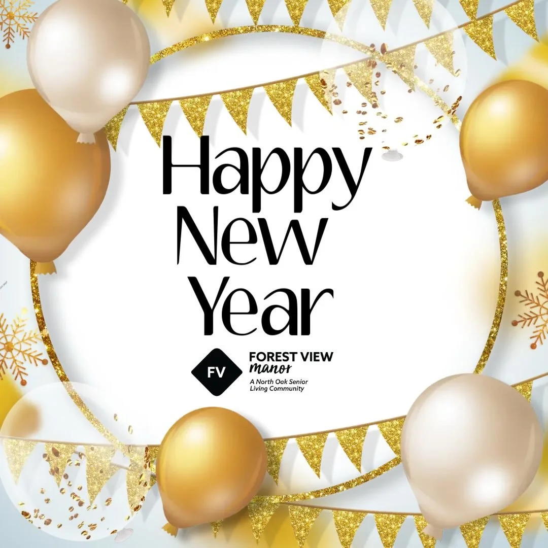 ✨ Happy New Year from all of us at Forest View Manor! ✨ 
 
Here&rsquo;s to a year filled with joy, good health, and cherished moments together.
.
.
.
#AssistedLiving #SeniorLiving