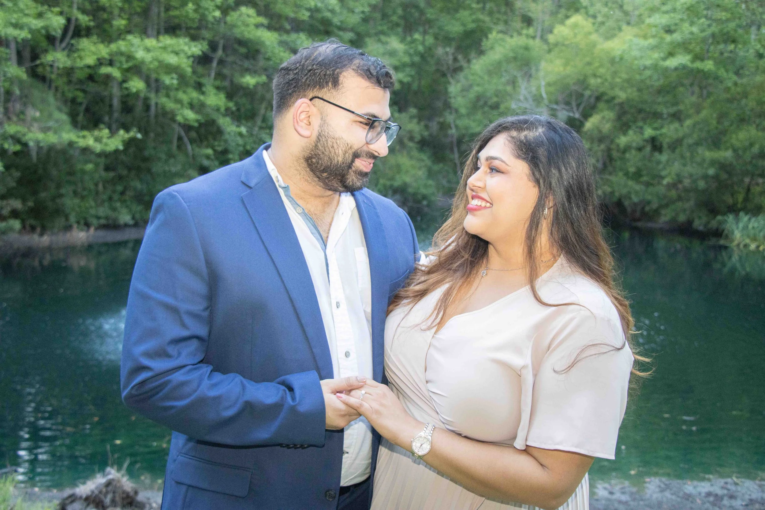 Savanah Botanical Garden Engagement Photo 2024