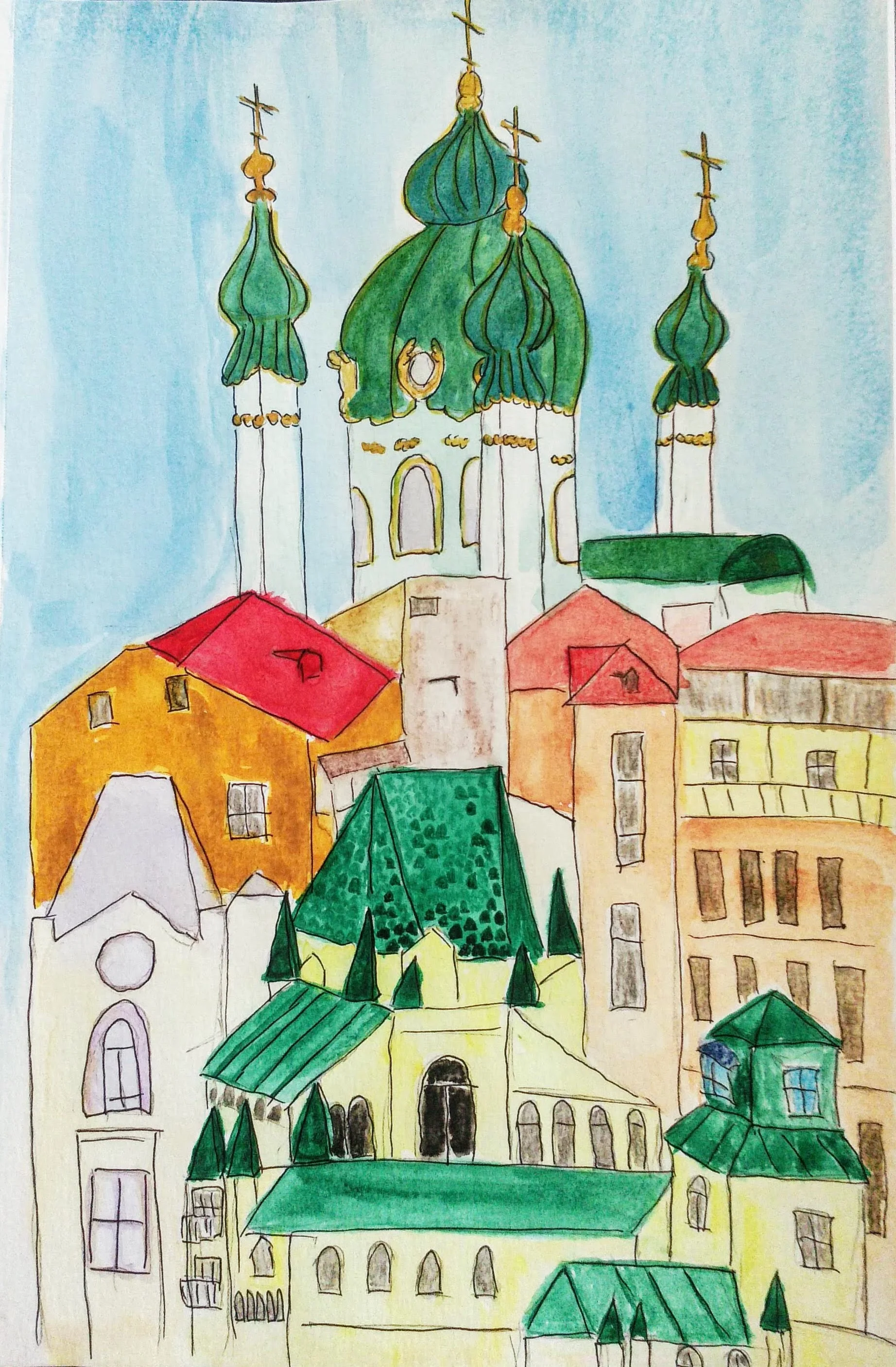 Urban Series. Kyiv, St. Andrew Cathedral