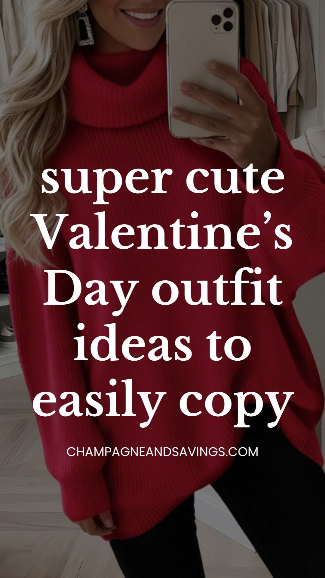 Sixteen chic Valentine’s Day outfit ideas to copy, showcasing modern, stylish looks perfect for date night or daytime plans.