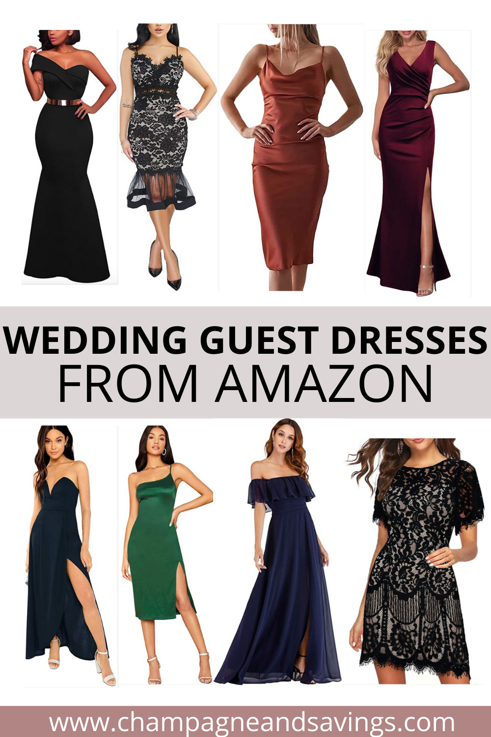 Wedding Guest Dresses From Amazon Fashion — Champagne & Savings