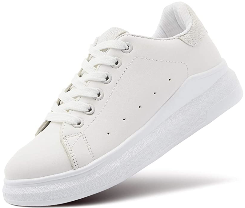 white sneakers for spring