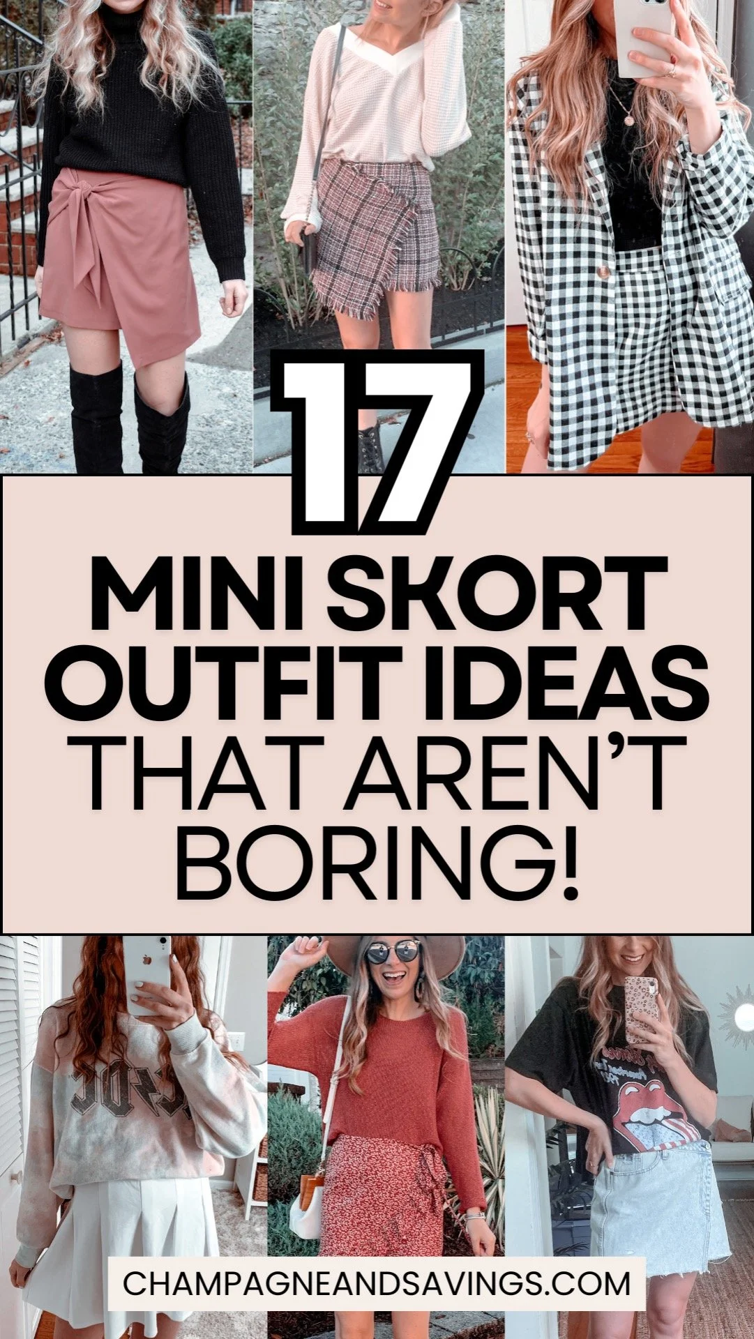 My 17 Best Tips on How to Style a Skort &amp; Look Cute!
