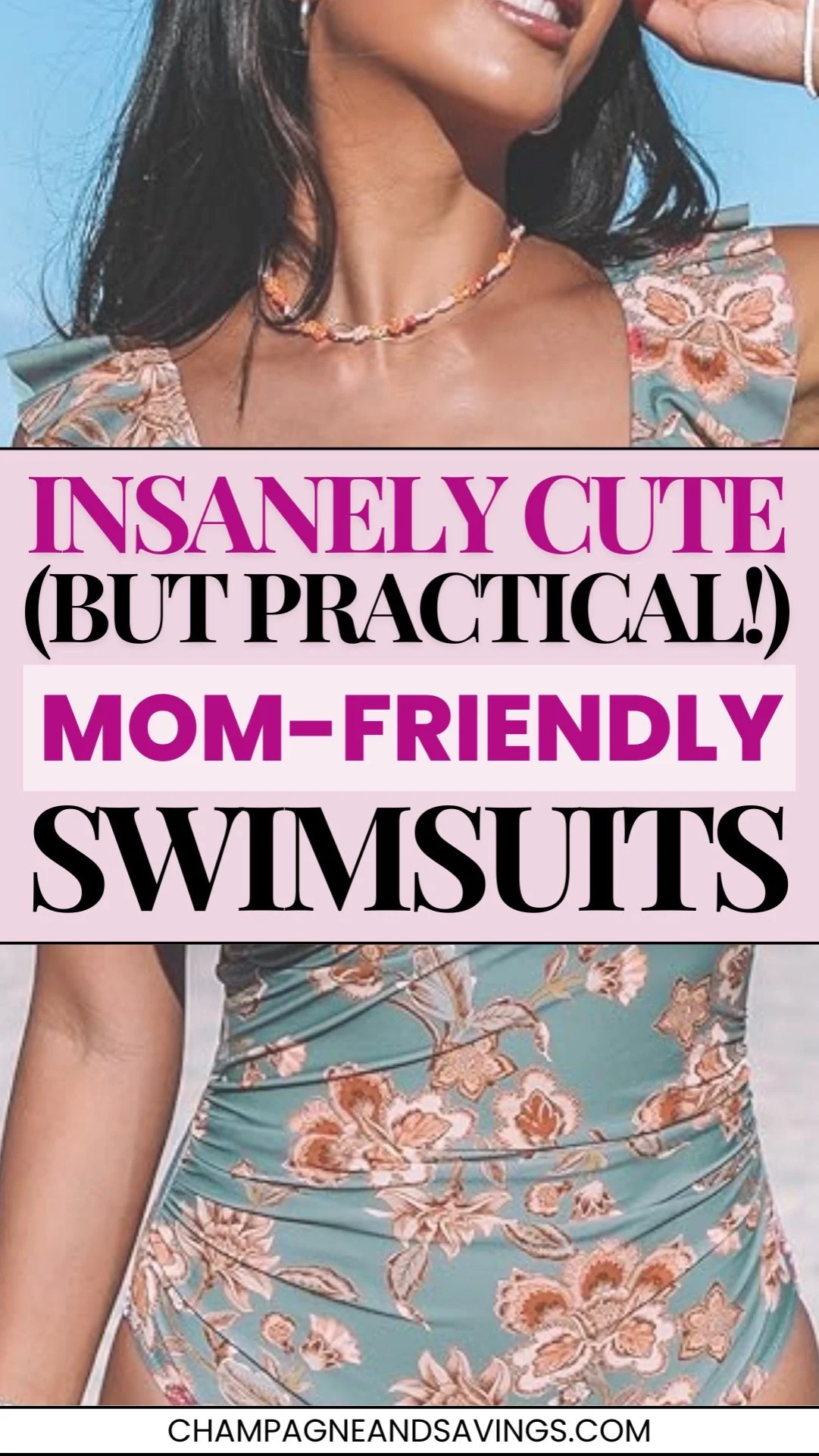 The Best Mom Friendly Bathing Suits That Are Actually Cute