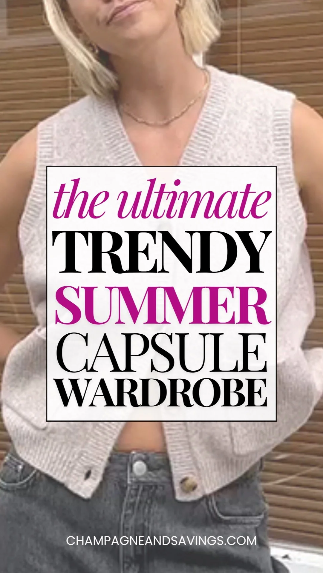 The Trendy But Classic Summer Capsule Wardrobe (2025)