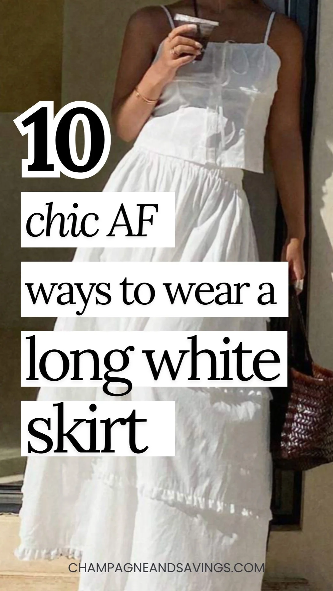 11 Stylish AF White Long Skirt Outfit Ideas To Copy