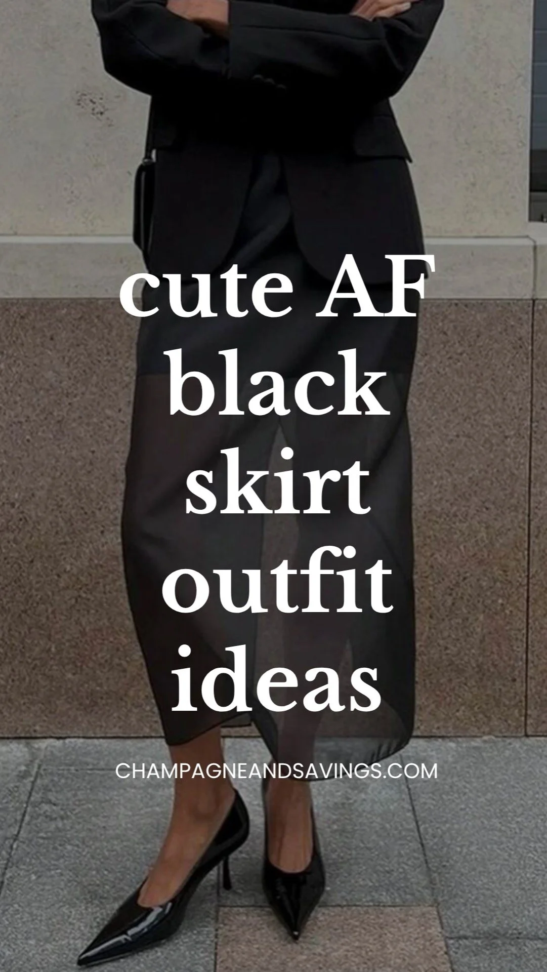 Outfits with Black Skirt: 16 Easy Looks to Copy Now