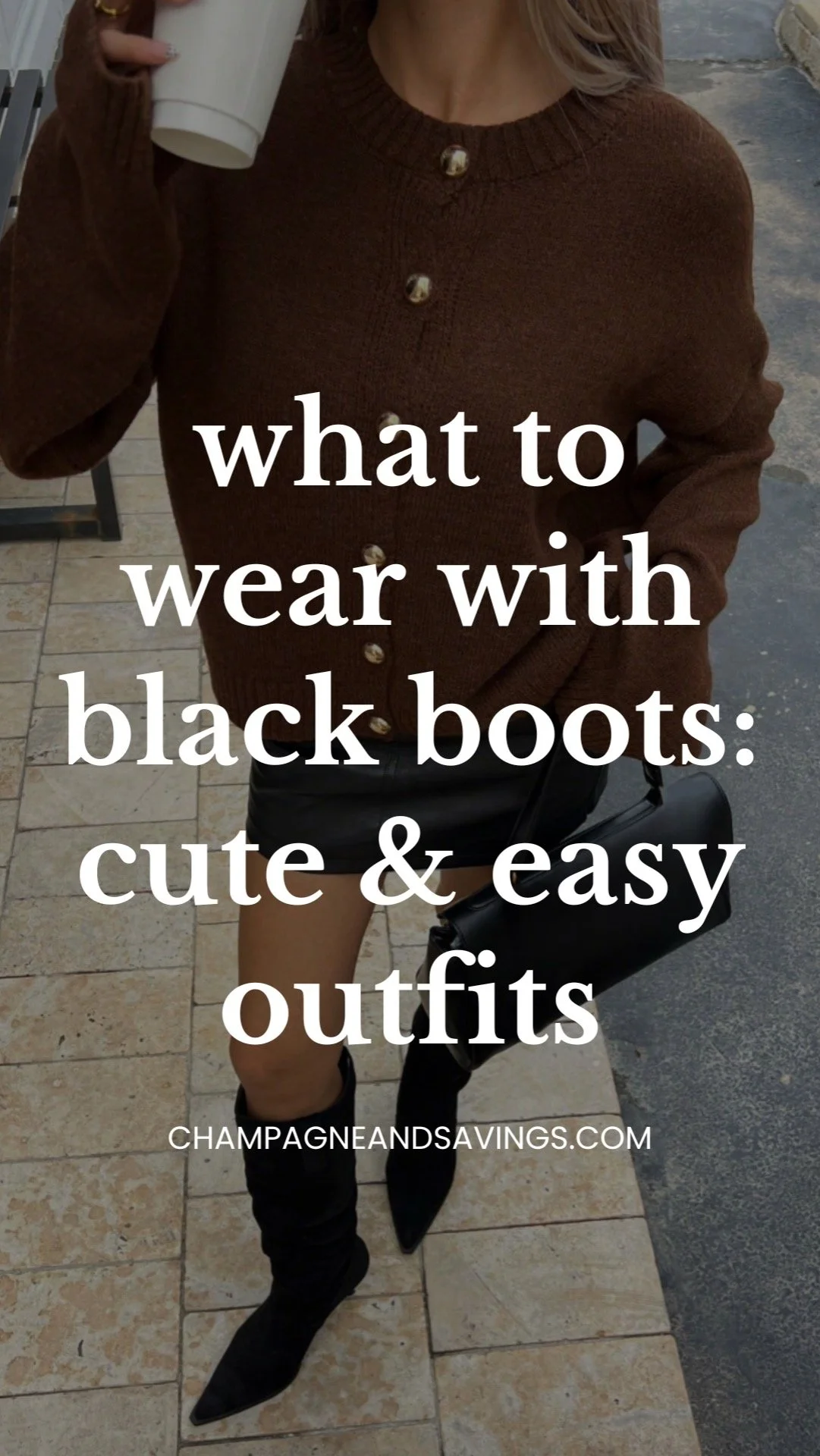 17 Cute Outfits To Wear With Black Boots