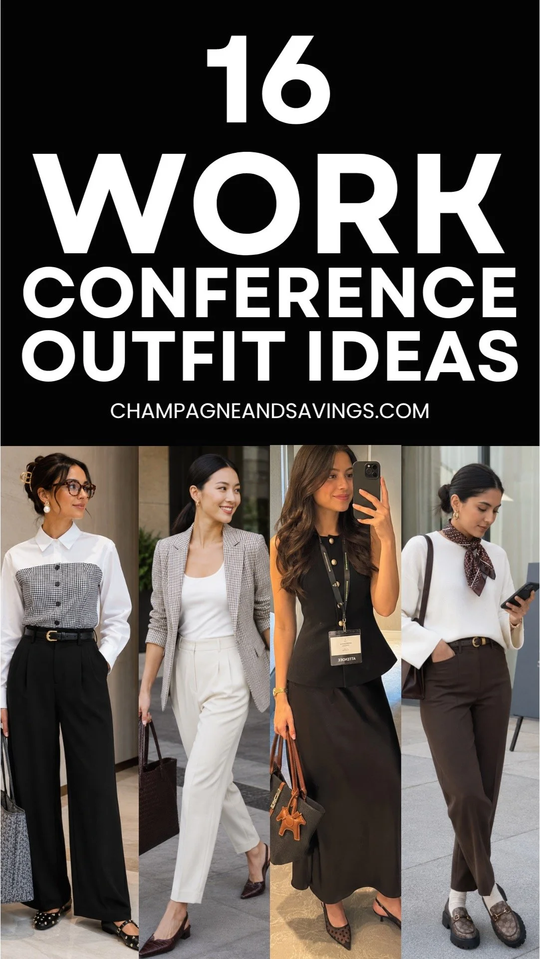 16 Stylish Work Conference Outfits for Women That Still Feel Professional