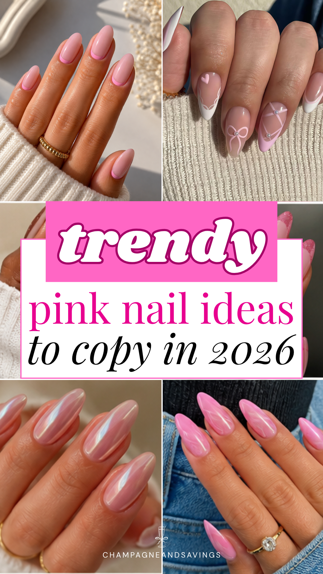 Pink Nail Ideas for Every Mood (and Skill Level)