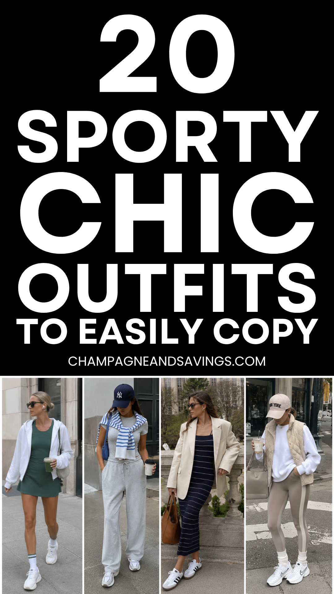 20 Sporty Chic Outfit Ideas That Feel Styled for 2026