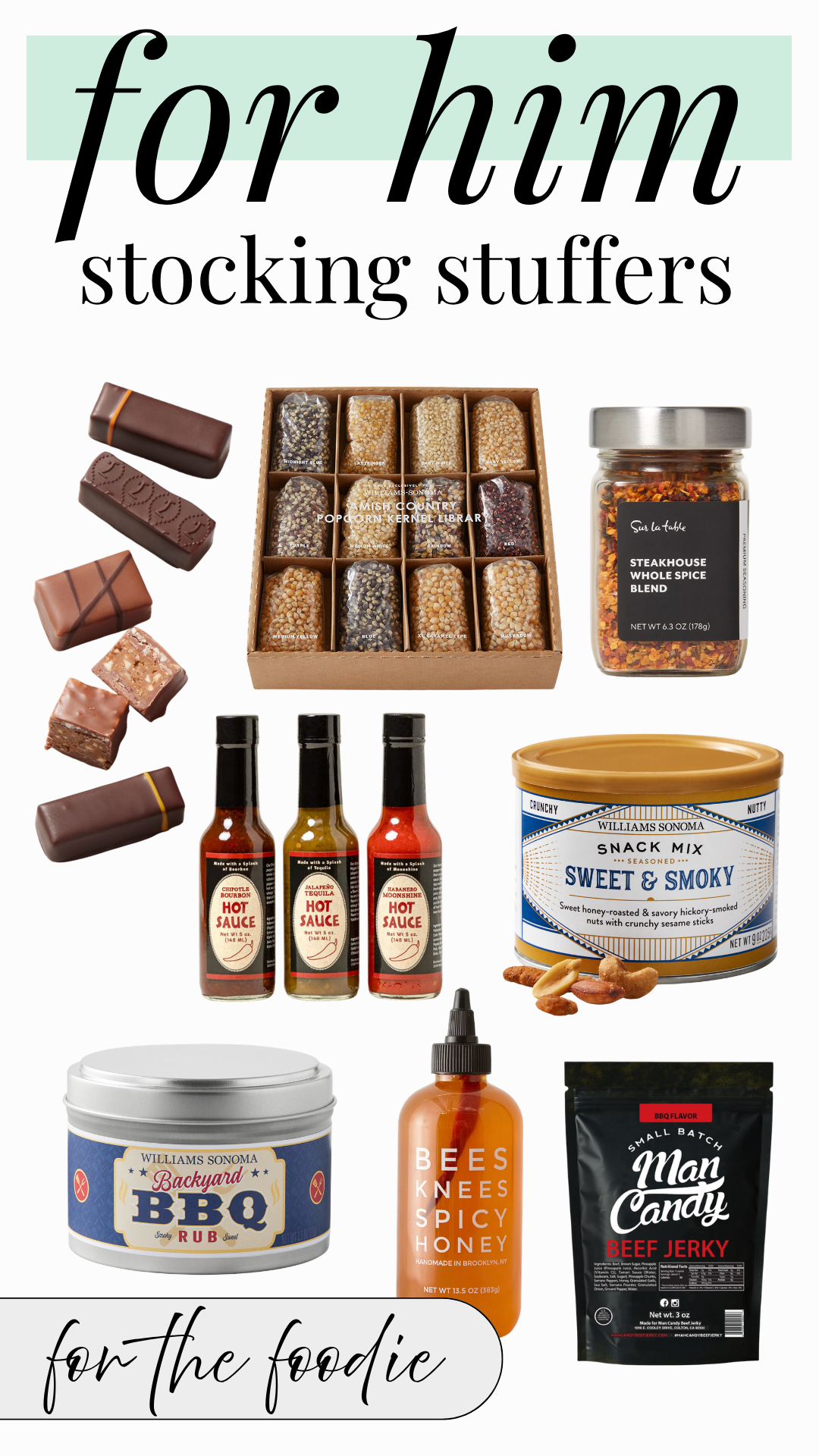 food stocking stuffers for men