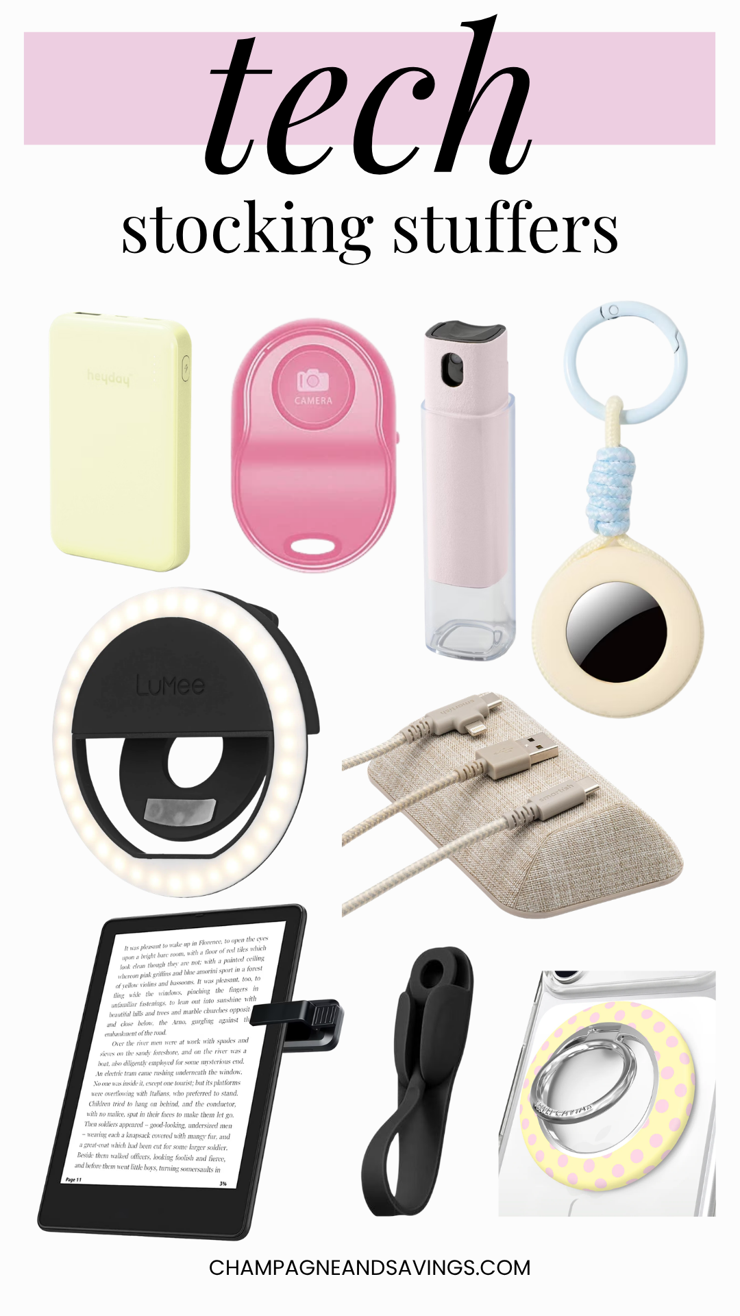 tech stocking stuffers for women