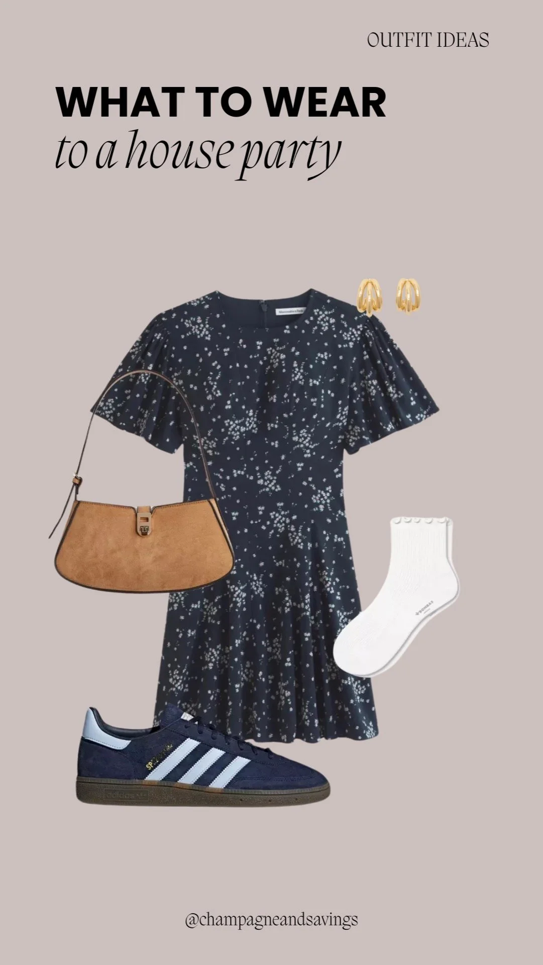 Casual mini dress styled with chic accessories for effortless modern outfit inspiration.