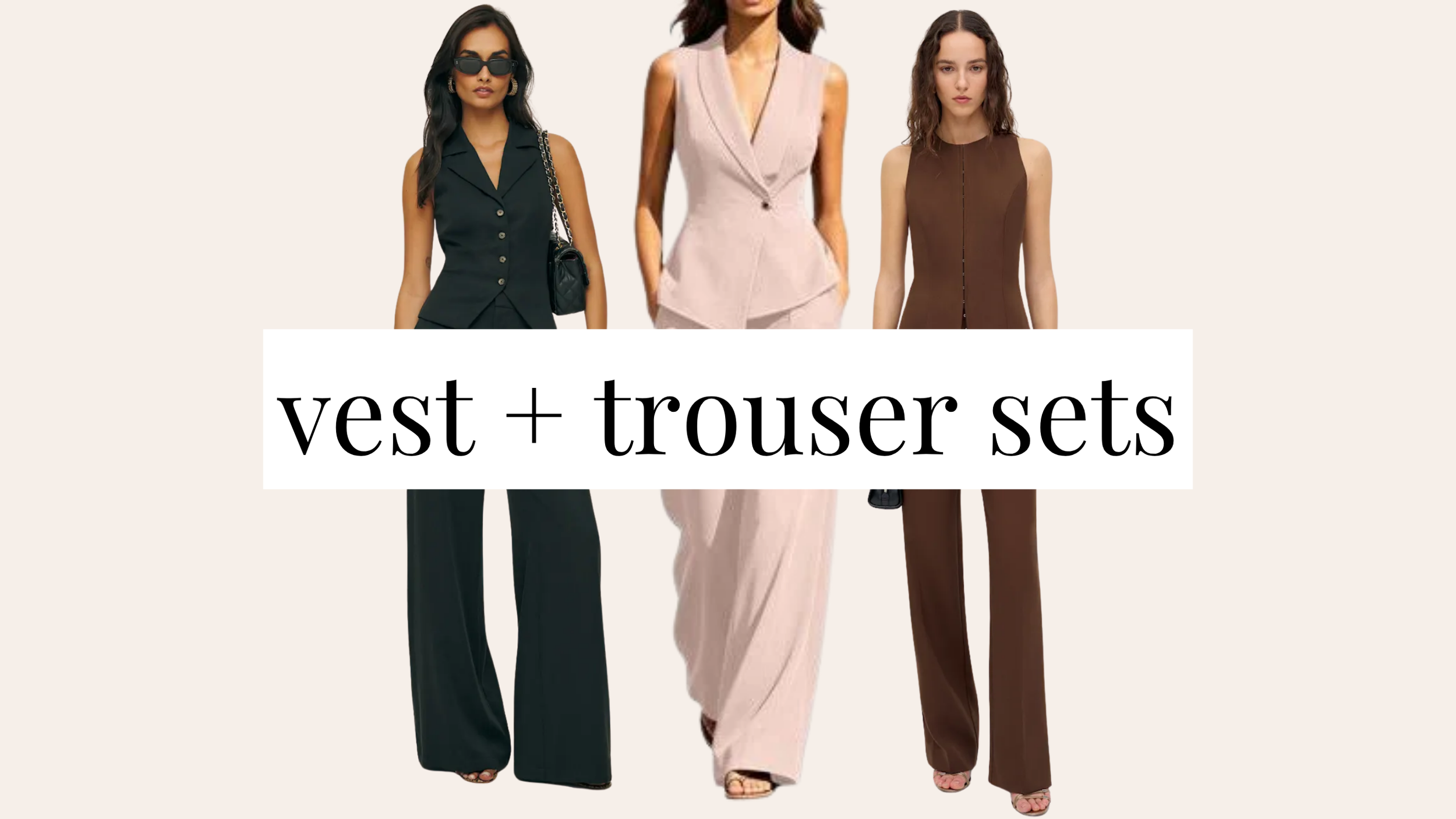 Matching vest and trouser set as a fashion trend that is on its way out for 2027