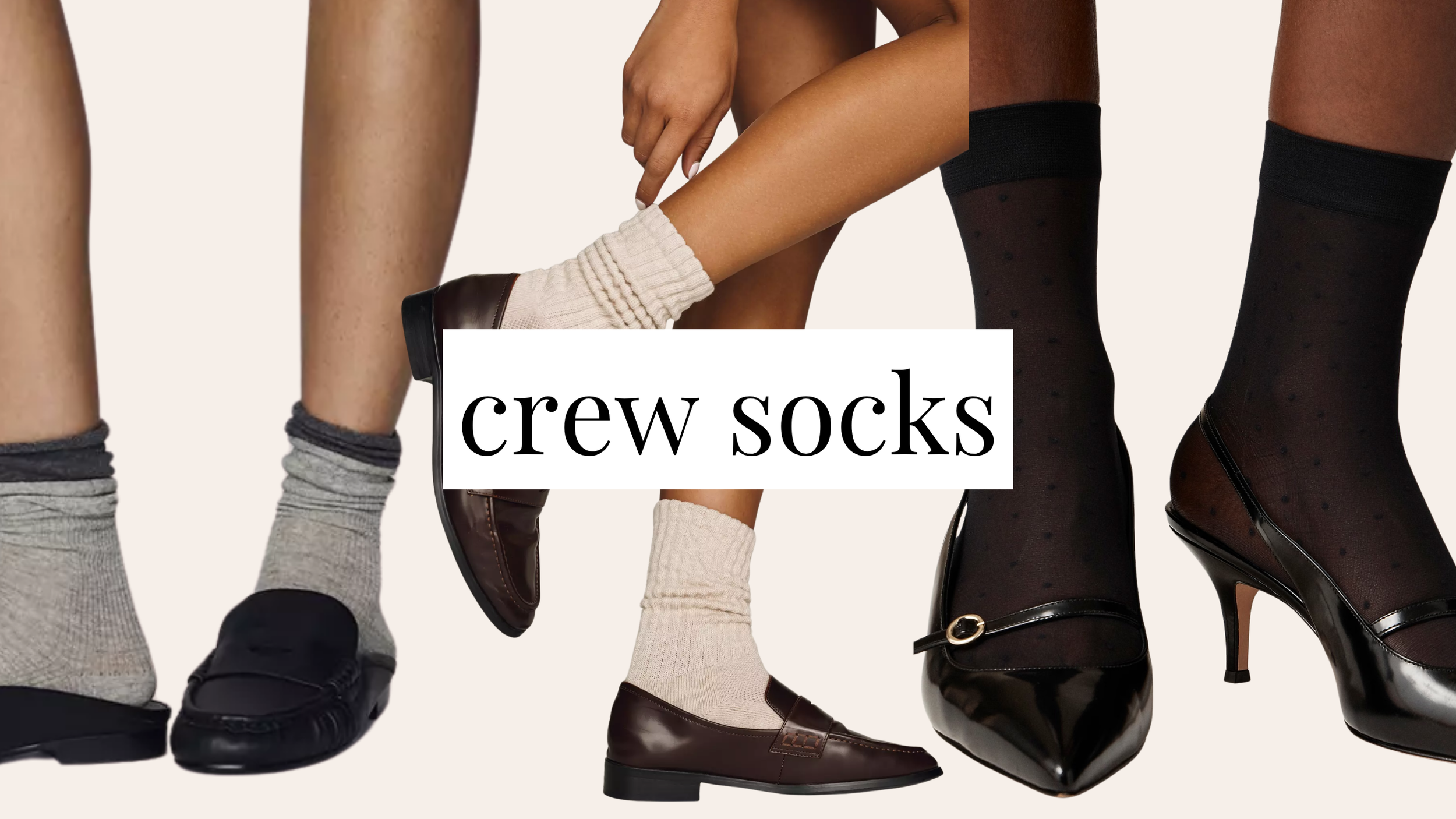 Crew socks as a fashion trend that is on its way out for 2027