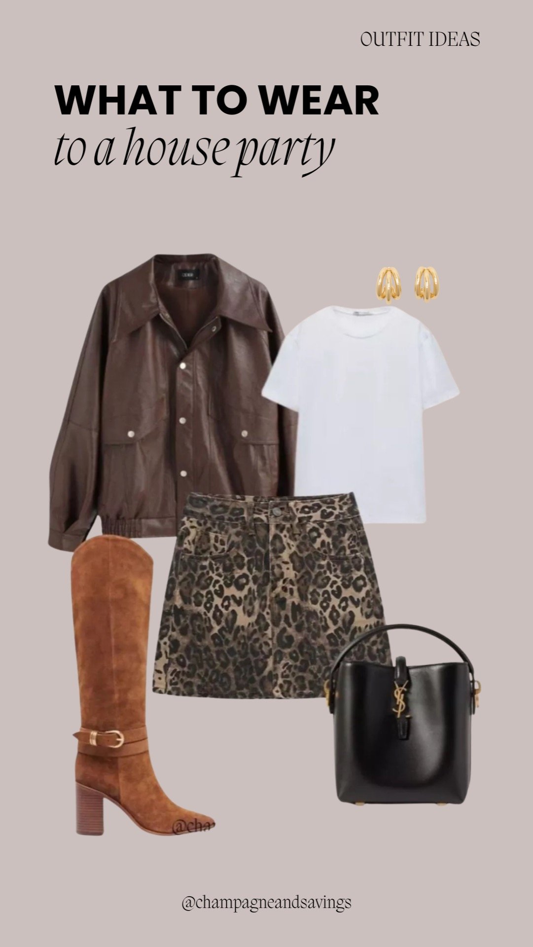Trendy skirt outfit with casual accessories for effortless cool girl fashion inspiration.