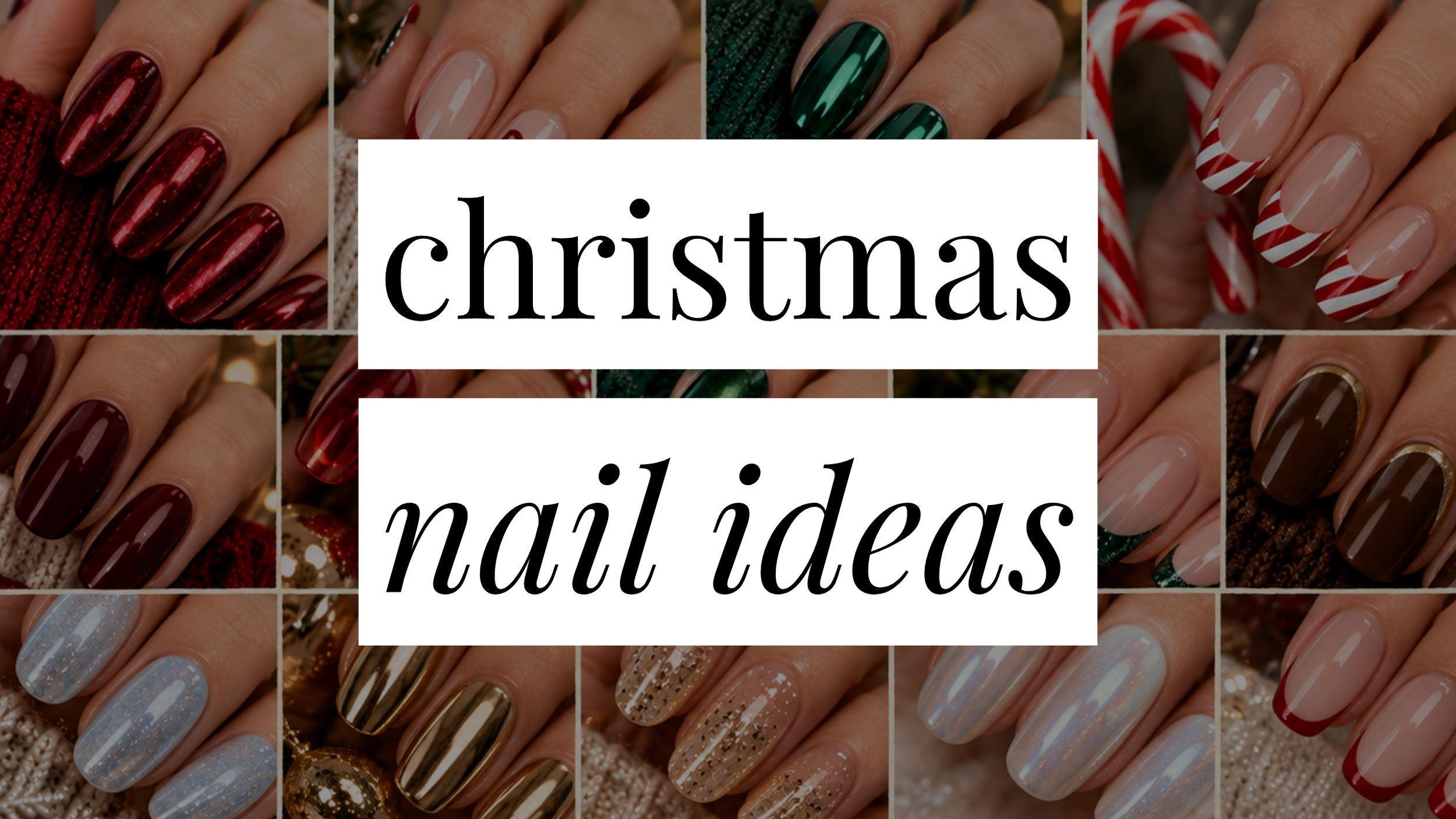 christmas nail ideas