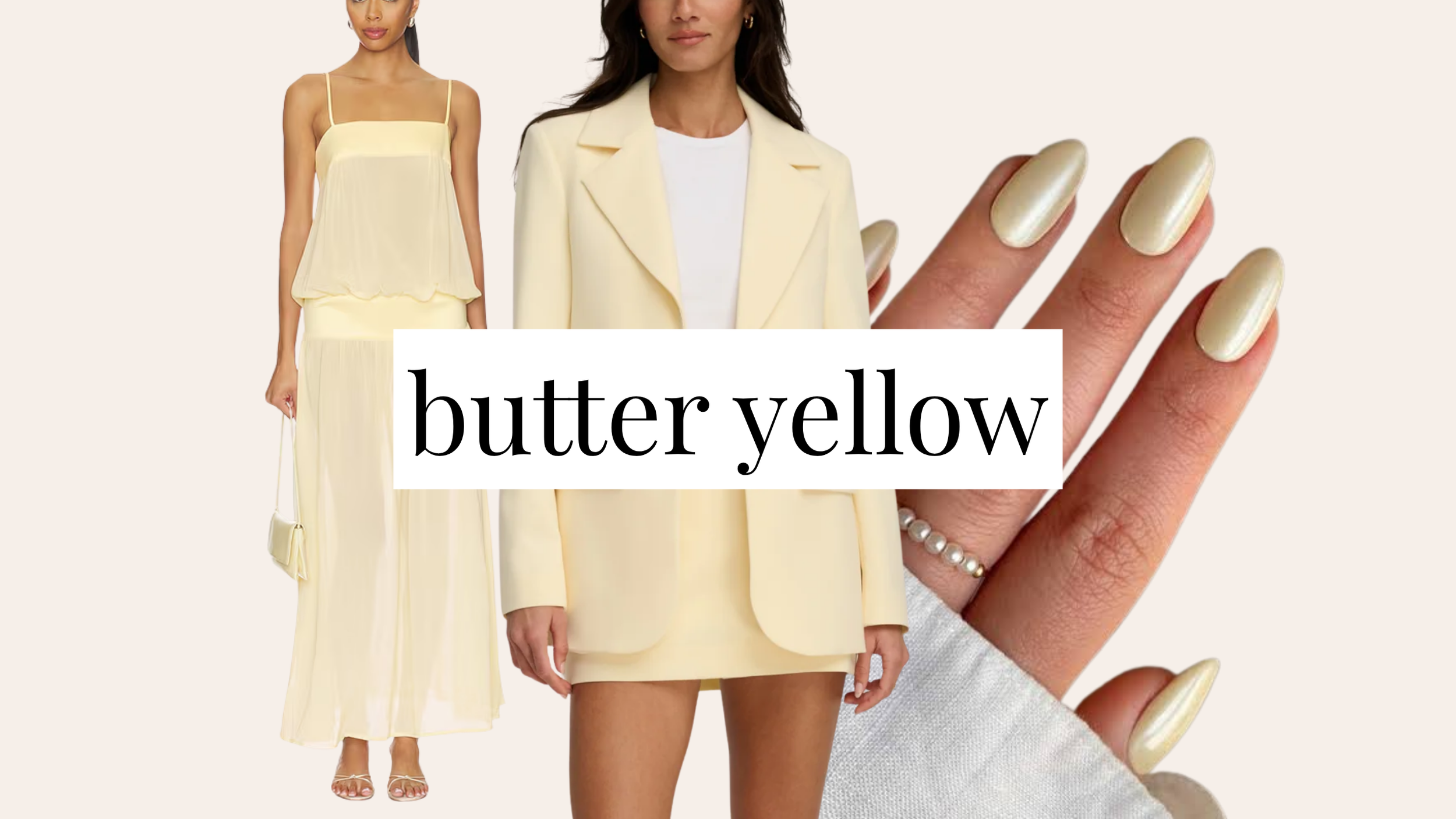 Butter yellow as a fashion trend that is on its way out for 2027