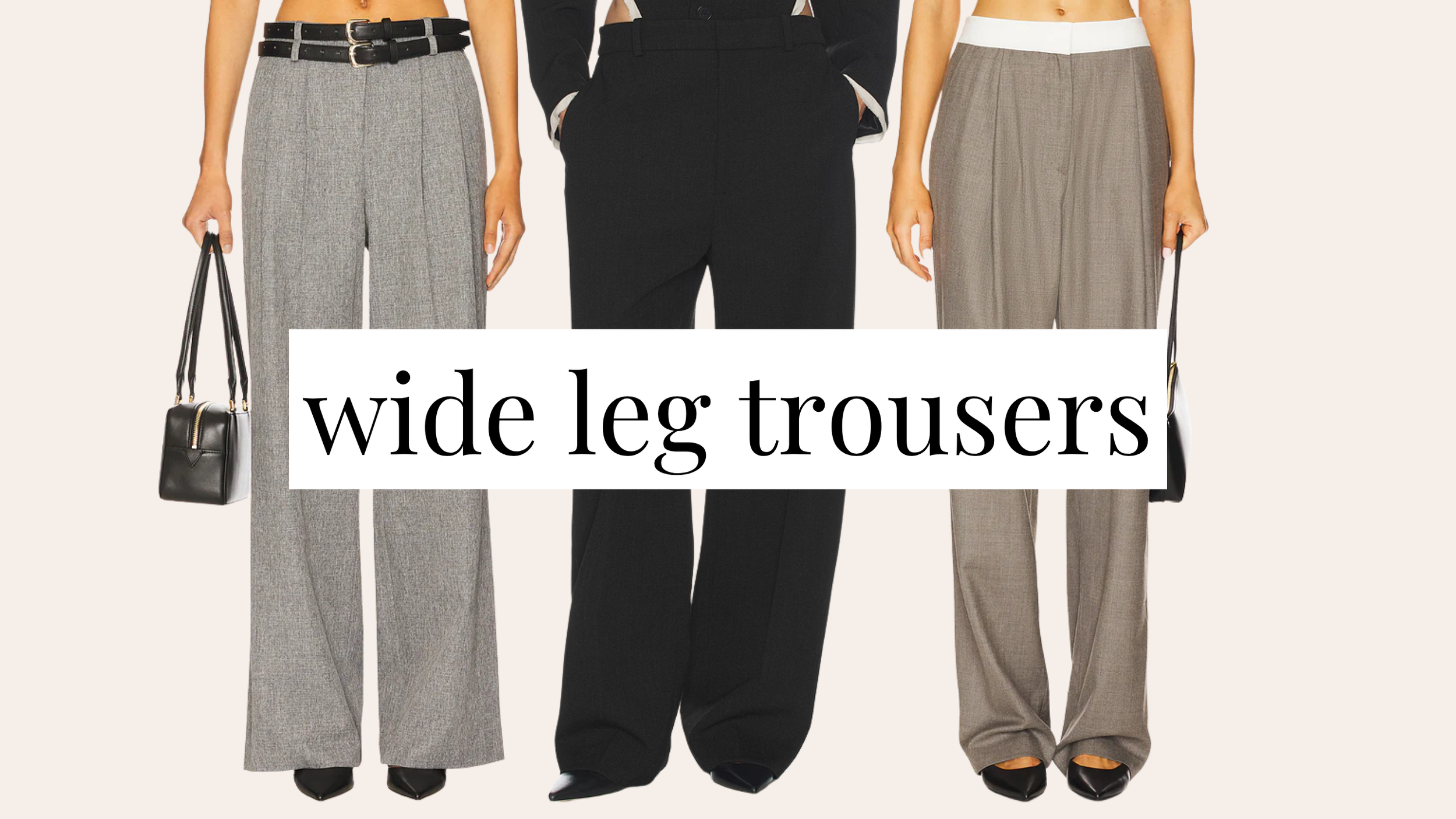 wide leg trousers