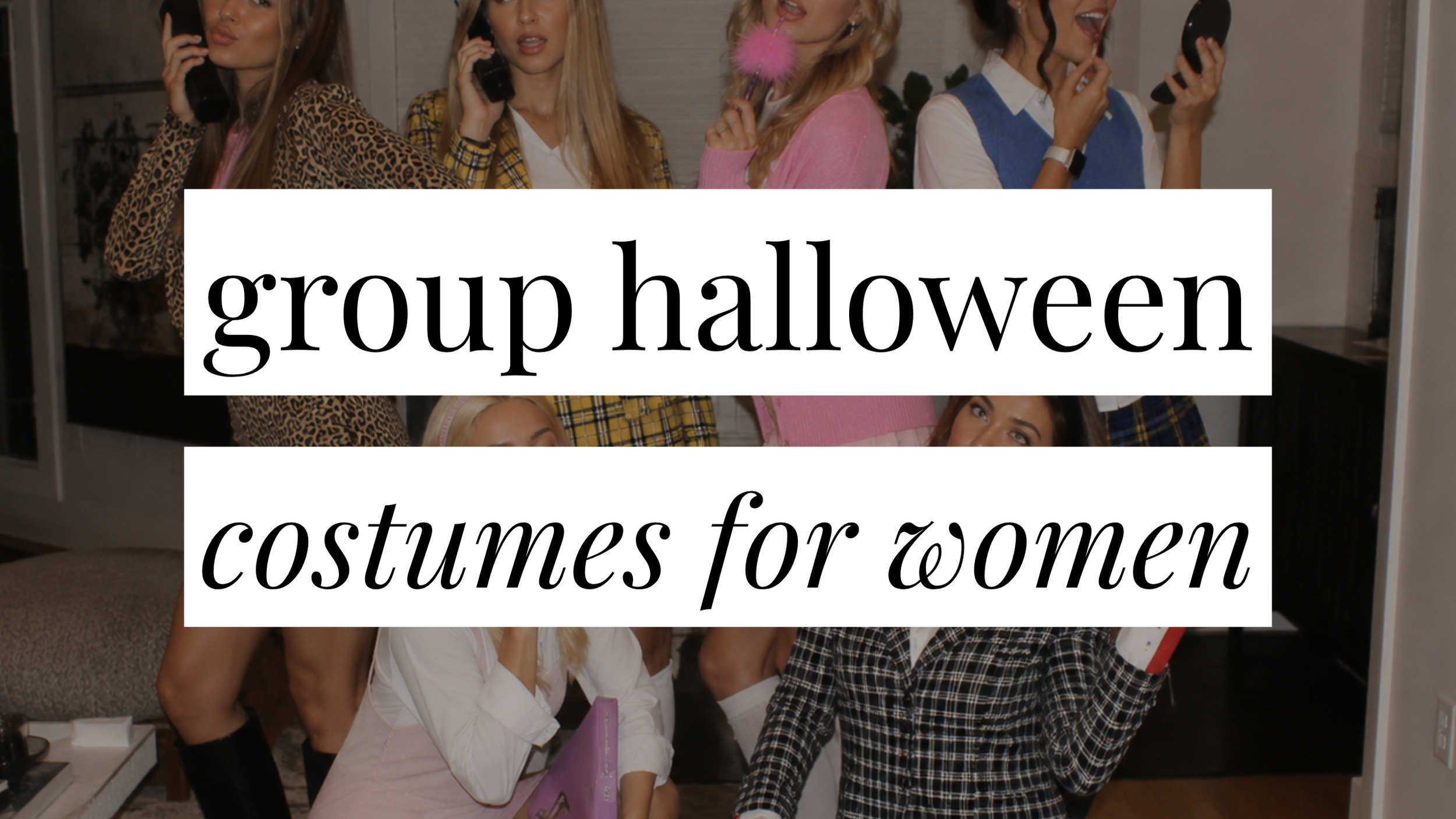 halloween group costumes