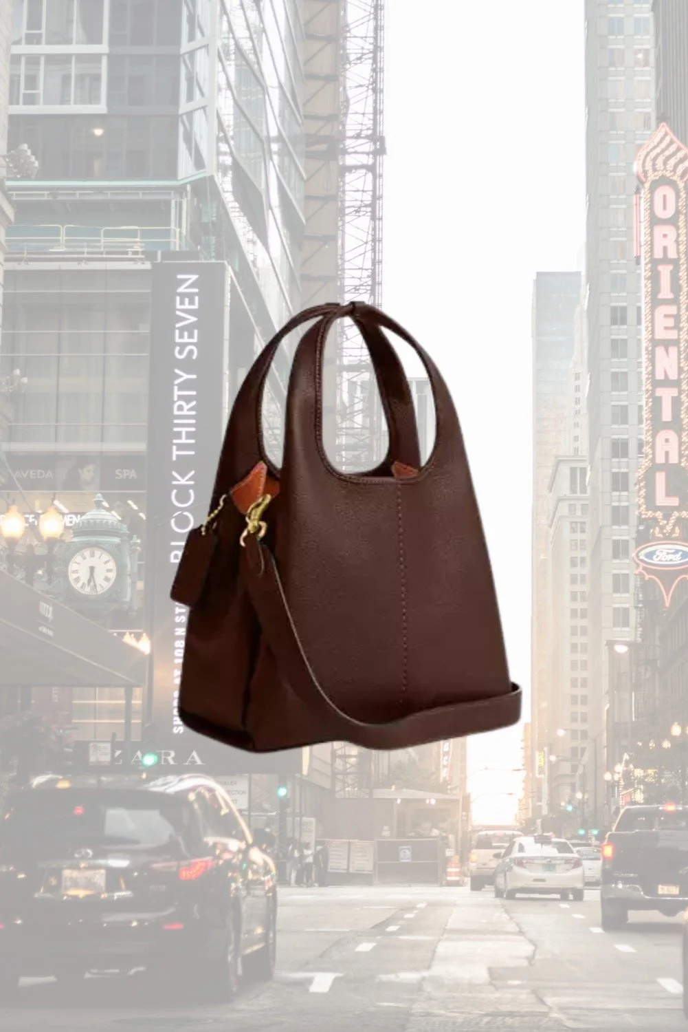 Coach Lana 23 Purse in Brown