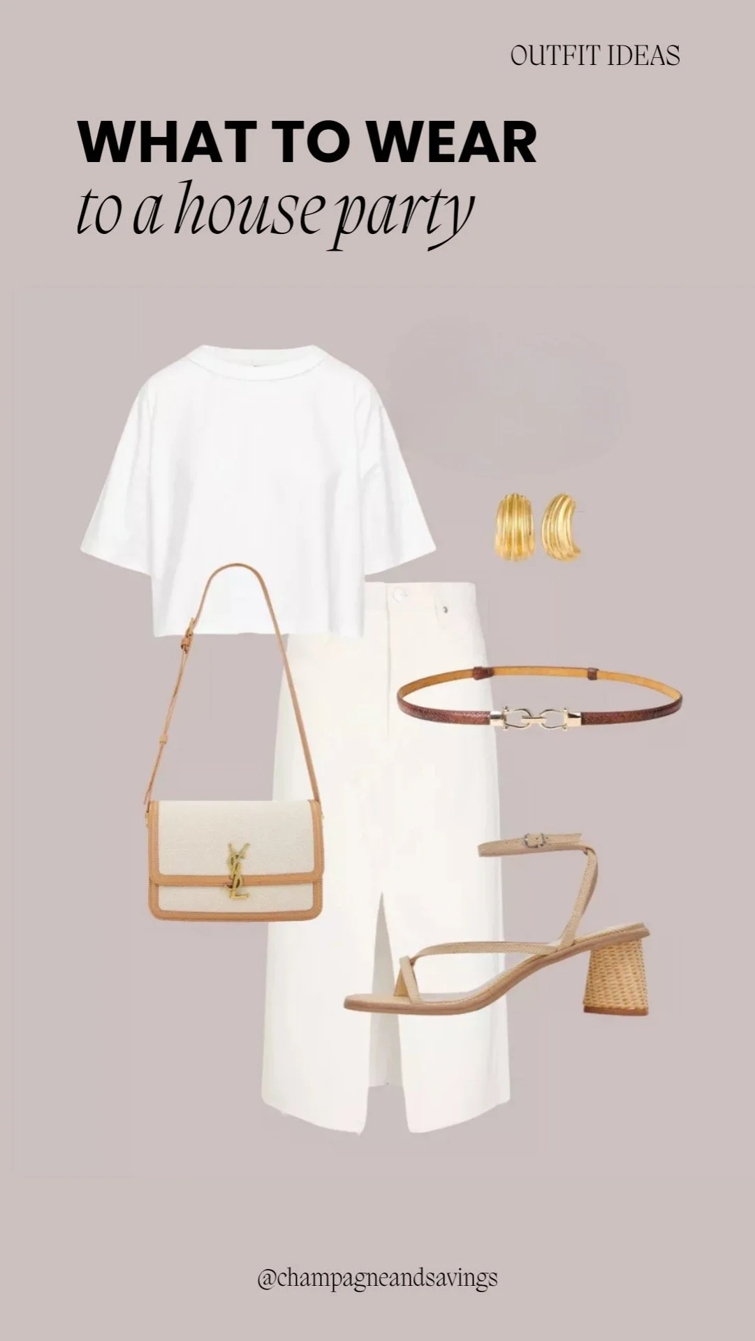 Clean and minimal outfit styled with chic accessories for modern fashion inspiration.