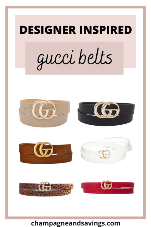 The BEST Place to Buy Gucci Belt Dupes & GG Belt Dupes — Champagne ...