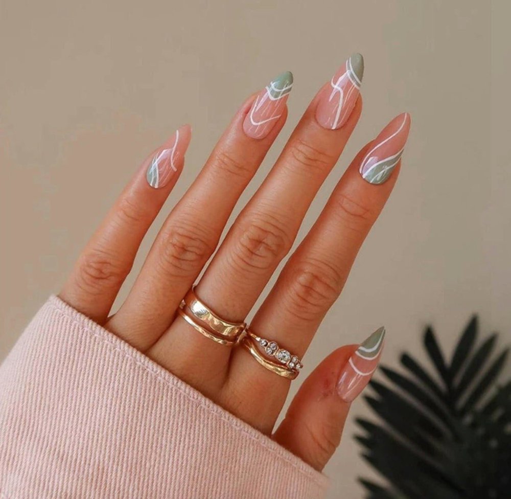 20 Sage Green Nails You'll Want to Copy for Spring! — Champagne & Savings