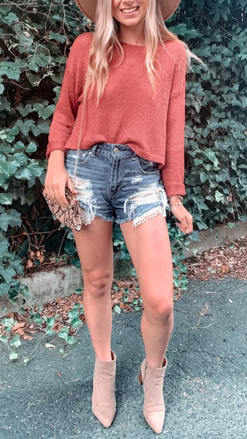 FOREVER STYLISH DENIM SHORTS