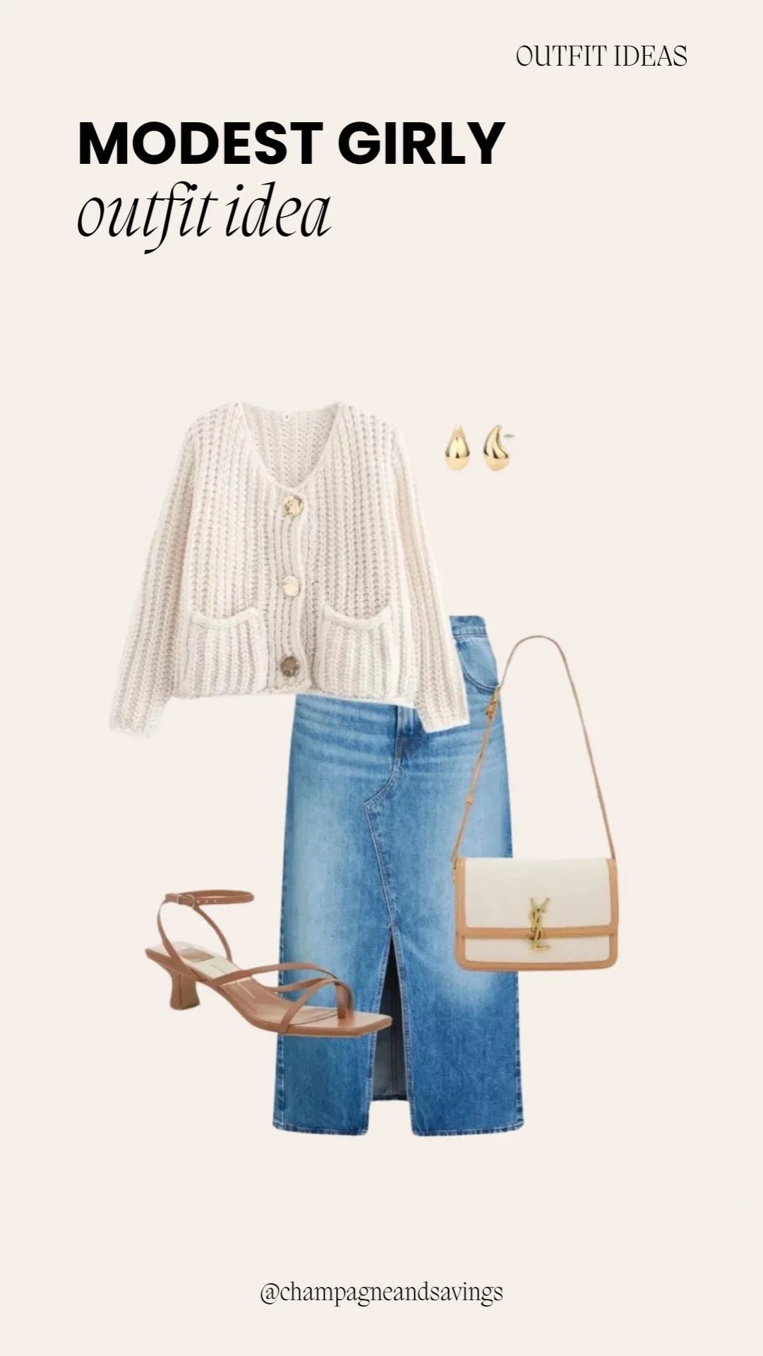 Modest Girly Outfits You’ll Want to Copy ASAP — Champagne & Savings