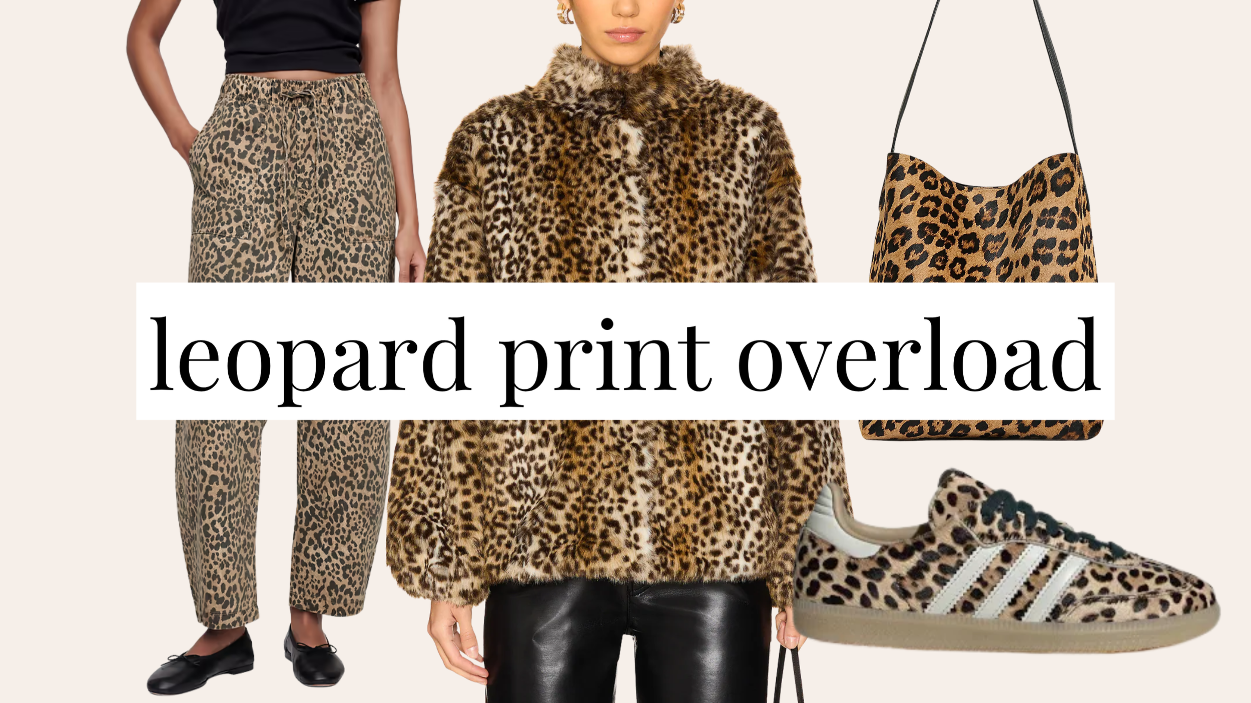 Leopard print outfit as an overdone fashion trend that is on its way out for 2027
