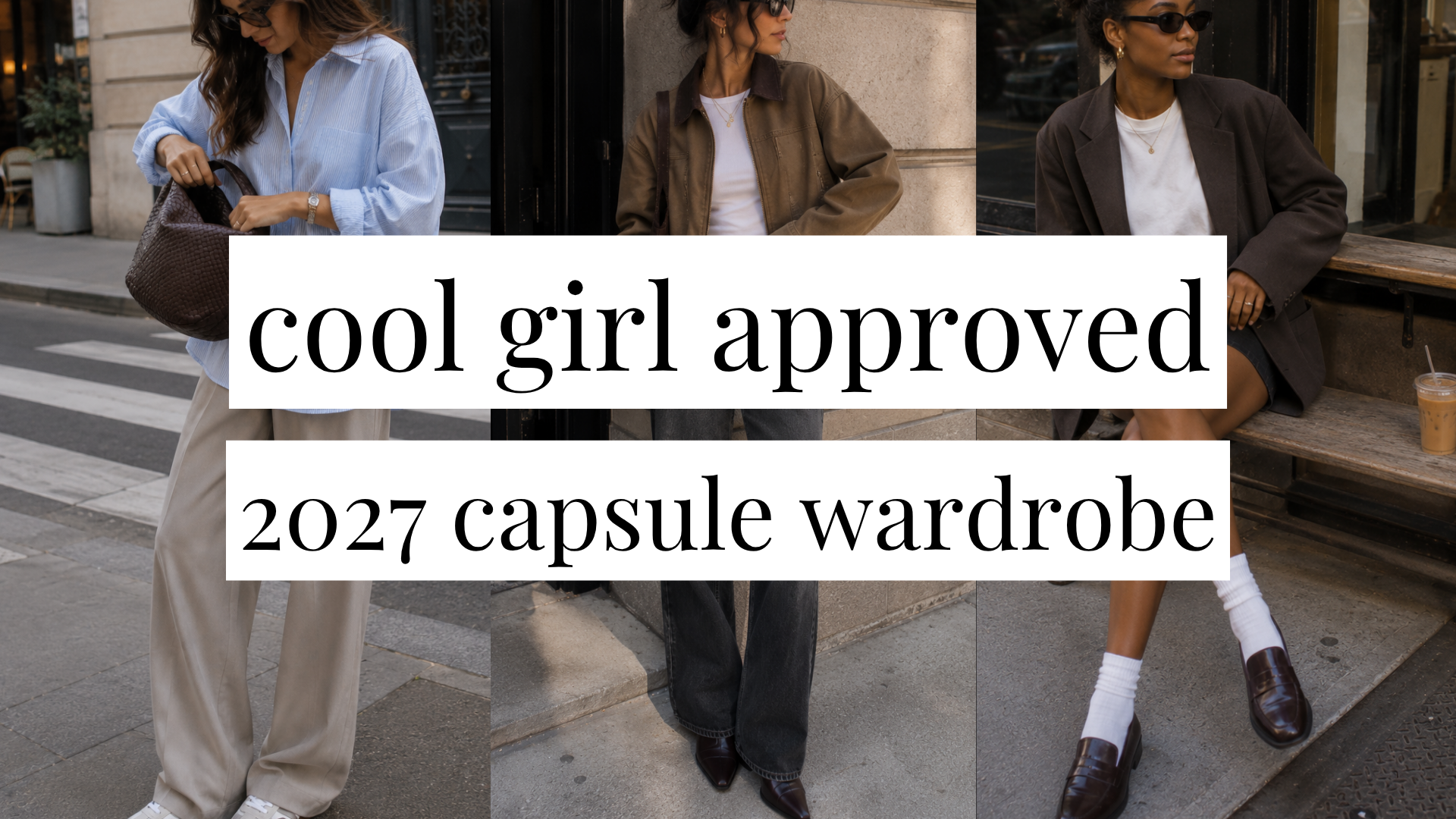 cool girl capsule wardrobe 2027