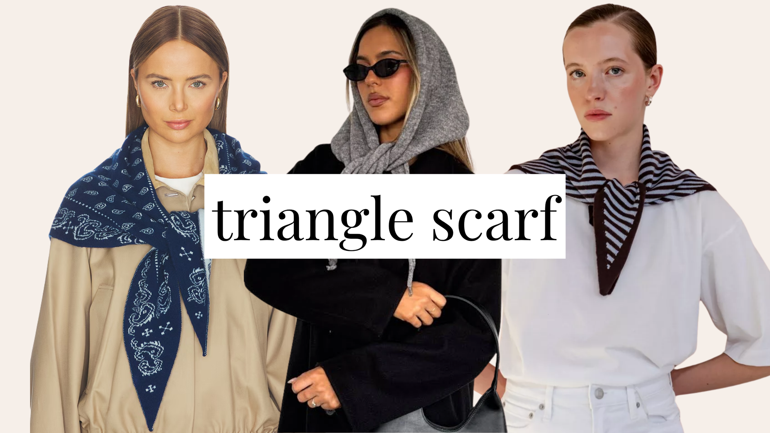 triangle scarf