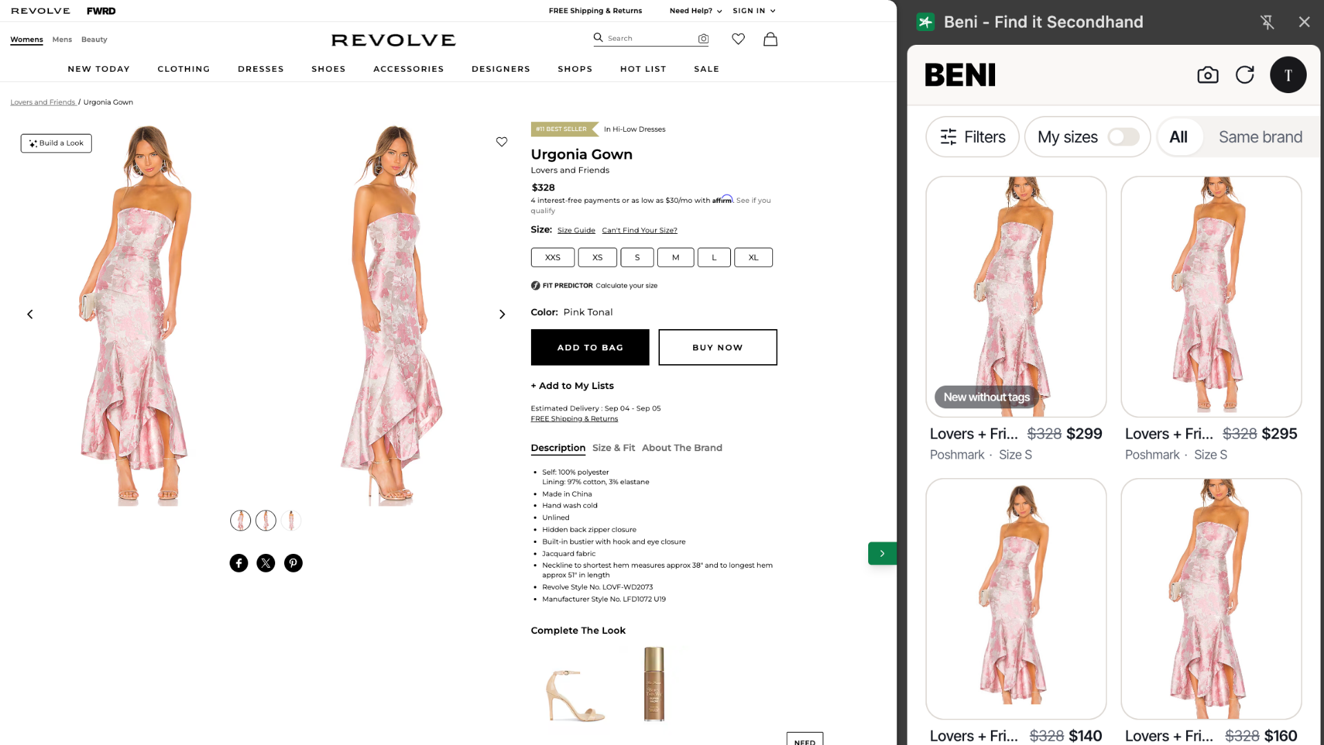 using the beni browser extenstion