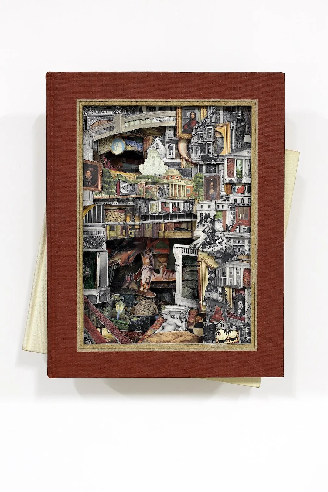 Great Houses of Gardening Corners 2025, hardcover books, acrylic varnish, 13.5 x 12 x 5 inches