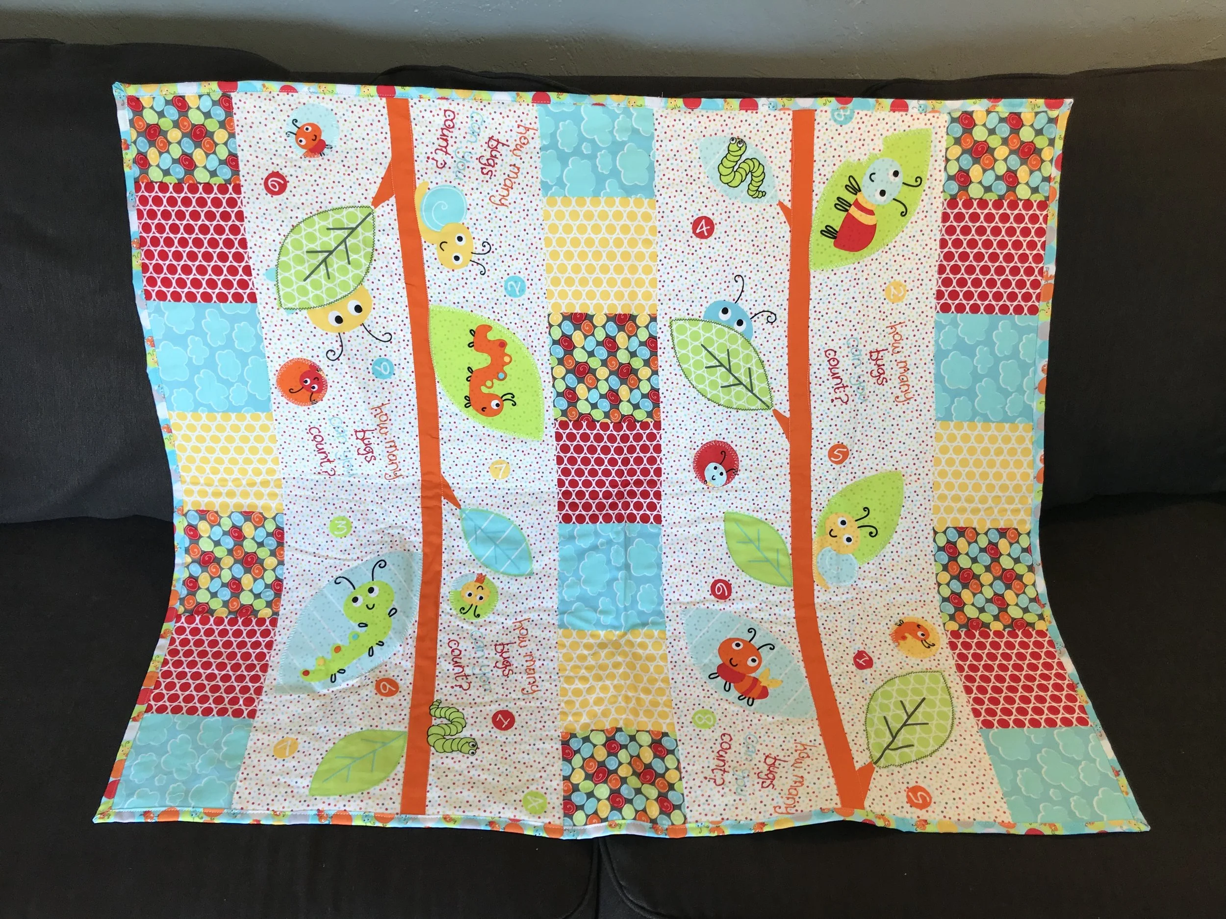 Count the bugs Quilt