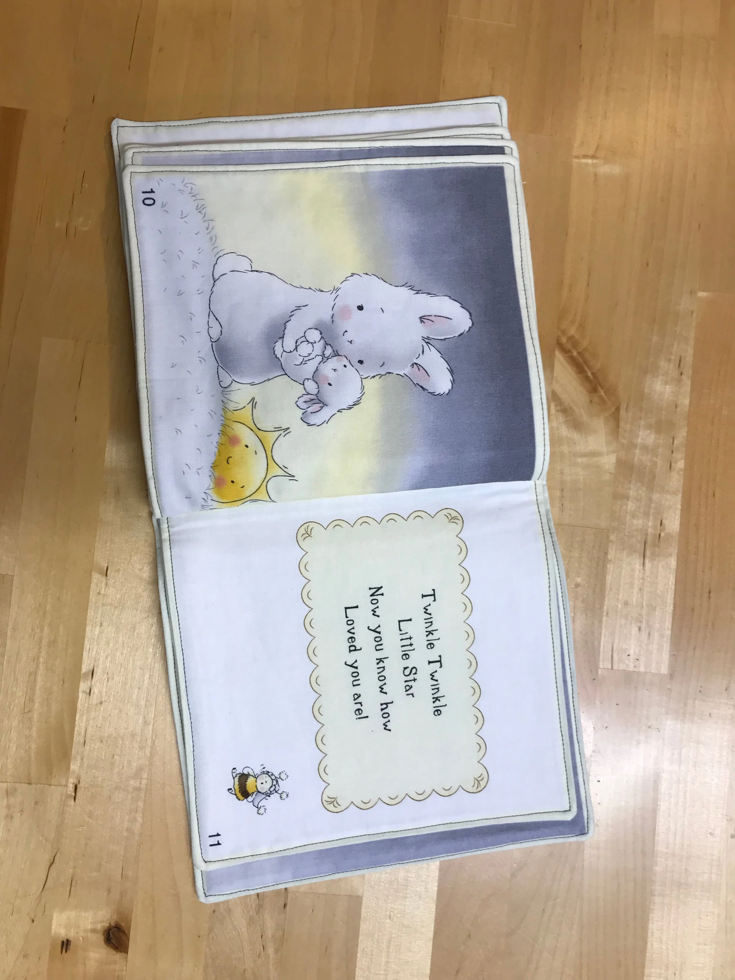 Little Star Fabric book