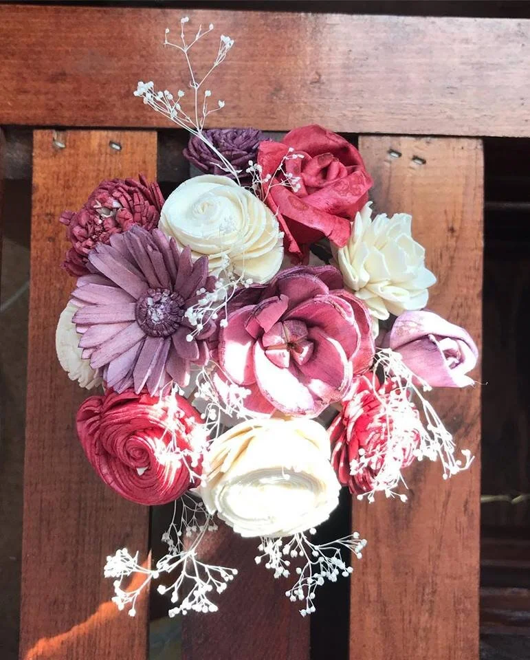 Wood Flower Small Arrangement