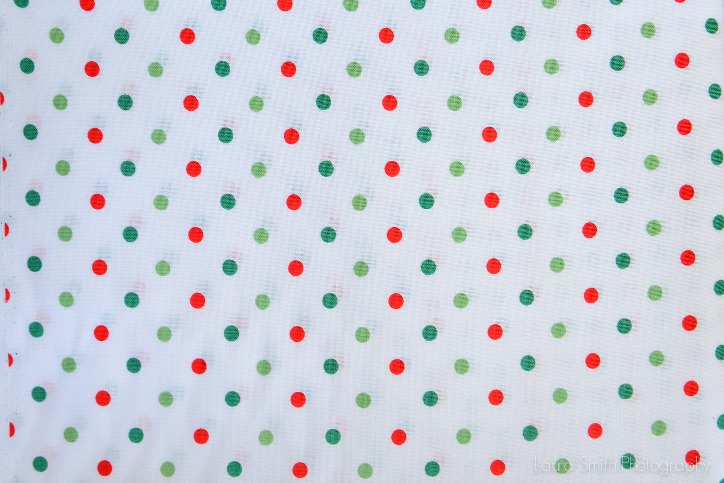 Small Christmas Polka Dots