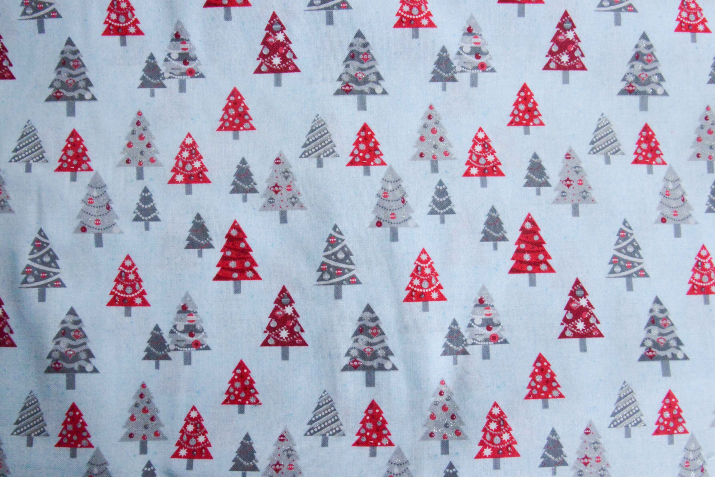 Blue Christmas Trees