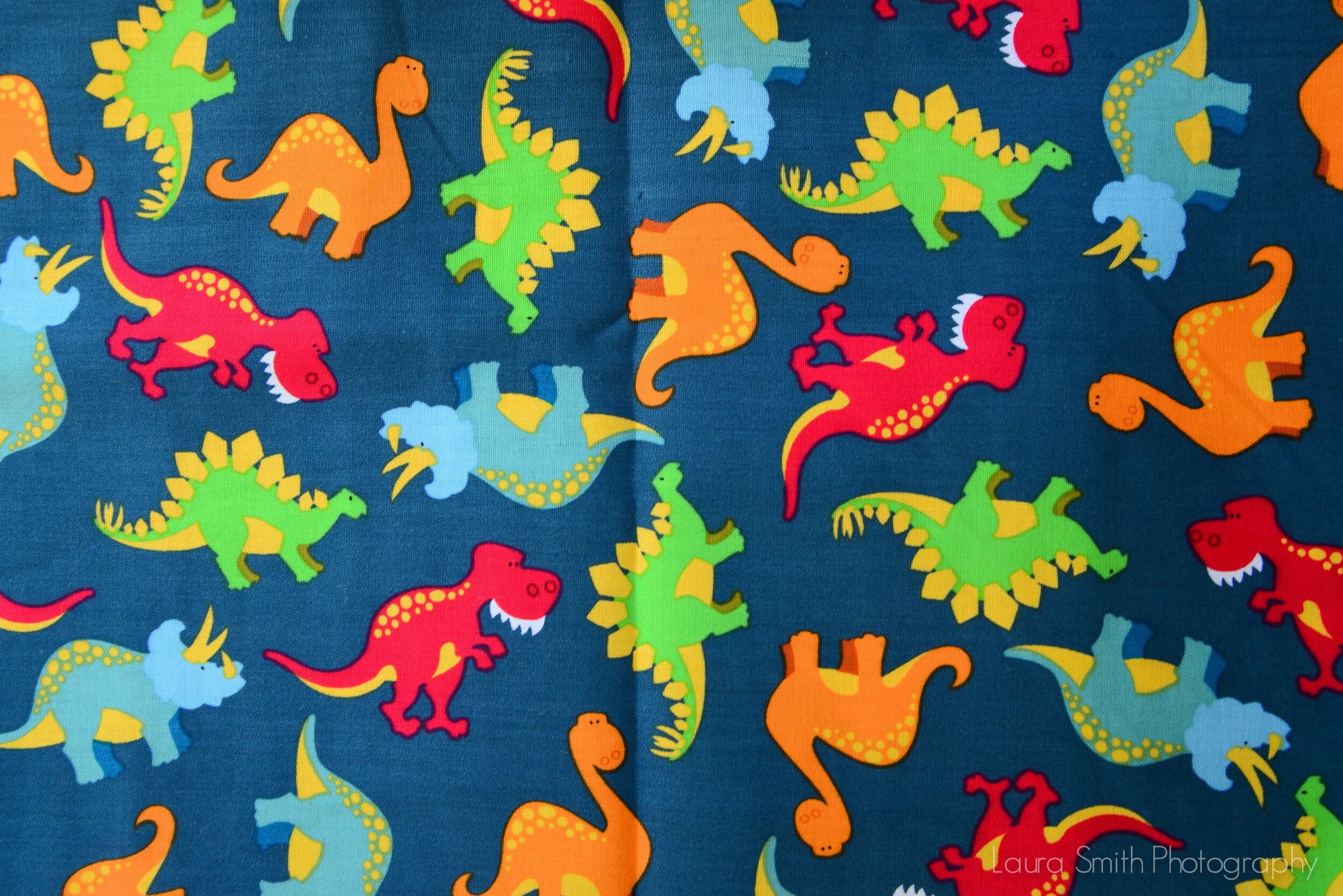 Dino w/ blue background