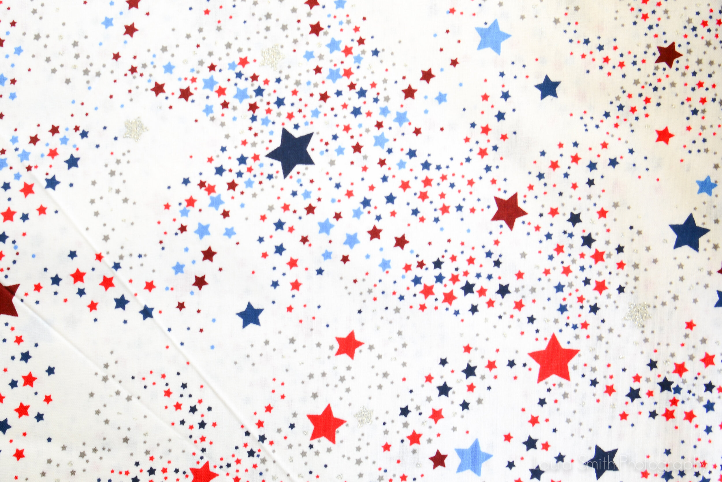 Red White and Blue Shooting Stars 