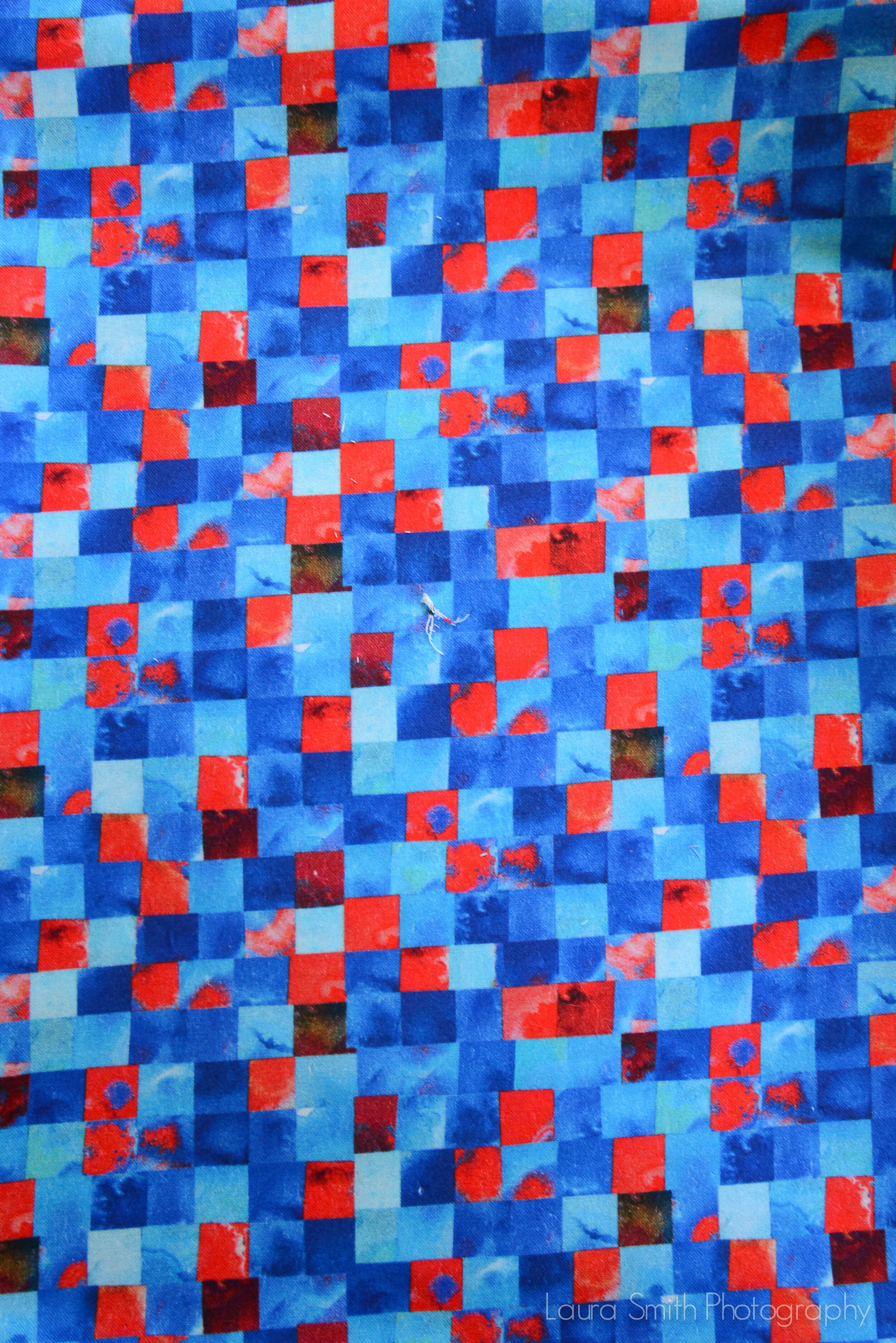 Red and Blue Squares