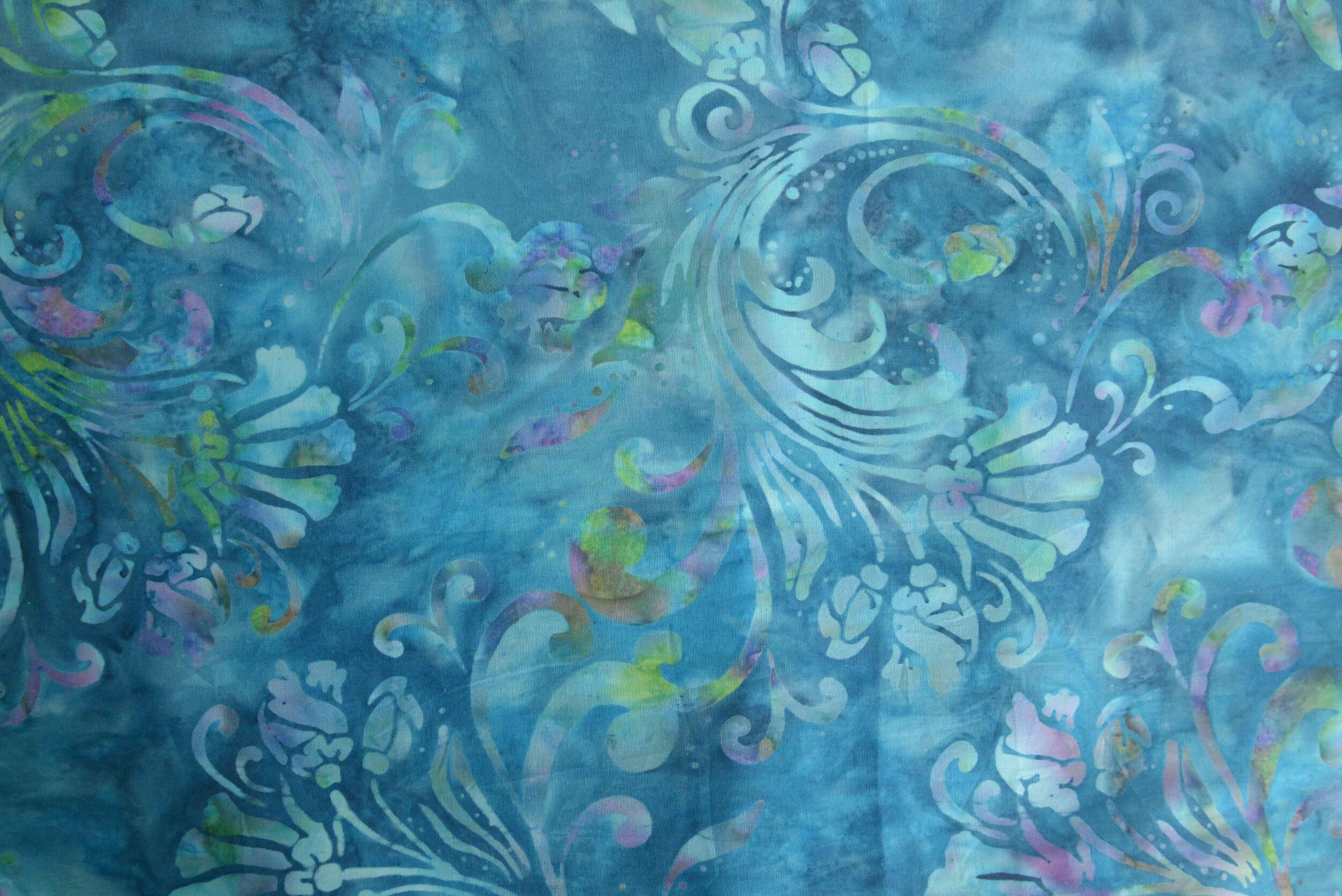 Blue Floral Watercolor